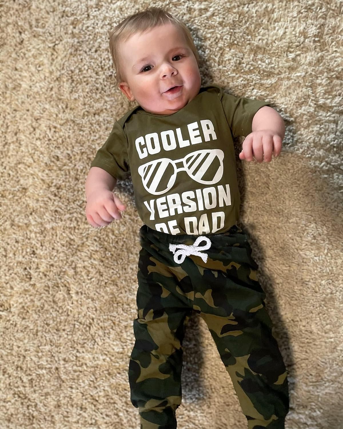 NZRVAWS Baby Boy Clothes Preemie Infant Boy Bear Outfits Jumpsuit Bodysuit Letter Print Romper