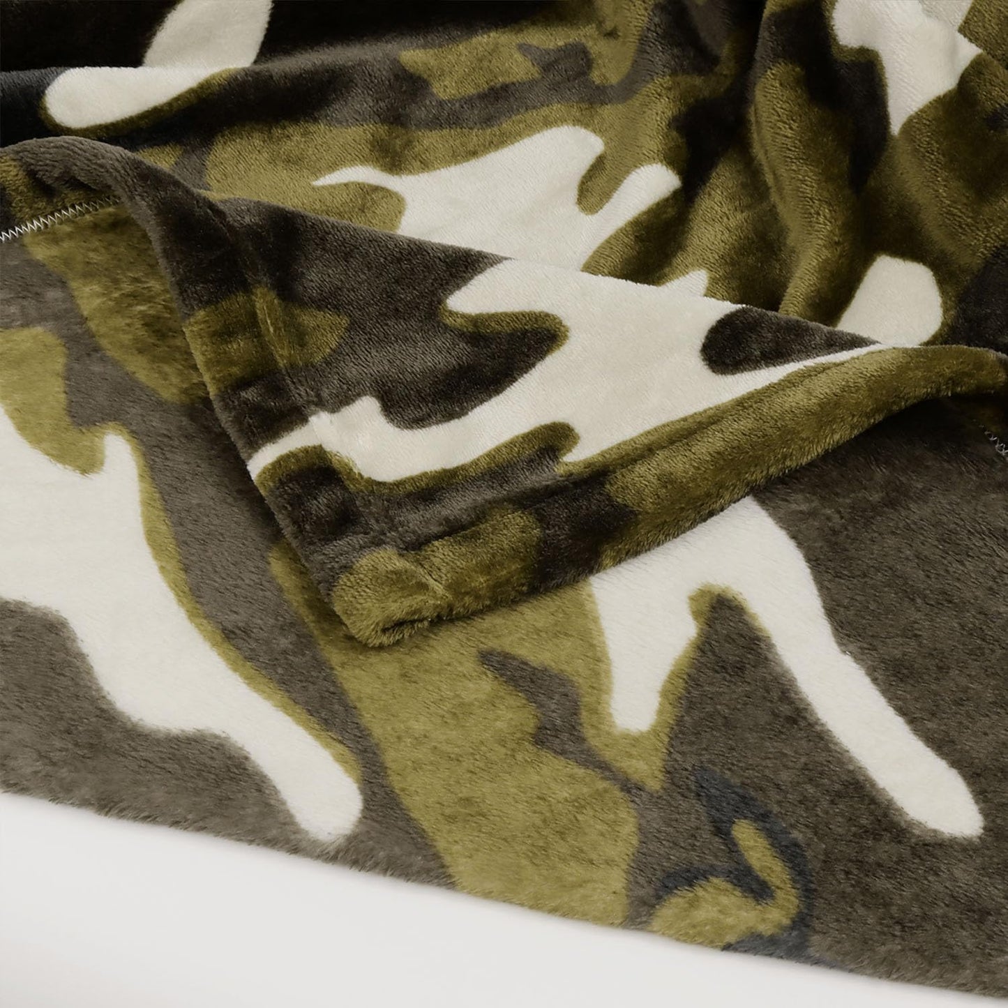 HommomH Camo Blanket Hunting Army Camo Throw Blanket Veteran Gifts
