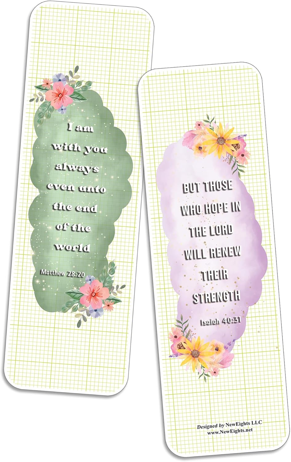 NewEights I Am Who God Says I Am Bookmarks (5-Sets X 6 Cards) - Daily Motivational Card Set – Collection Set Book Page Clippers – Ideal for Church Ministry Gifts for Boys and Girls