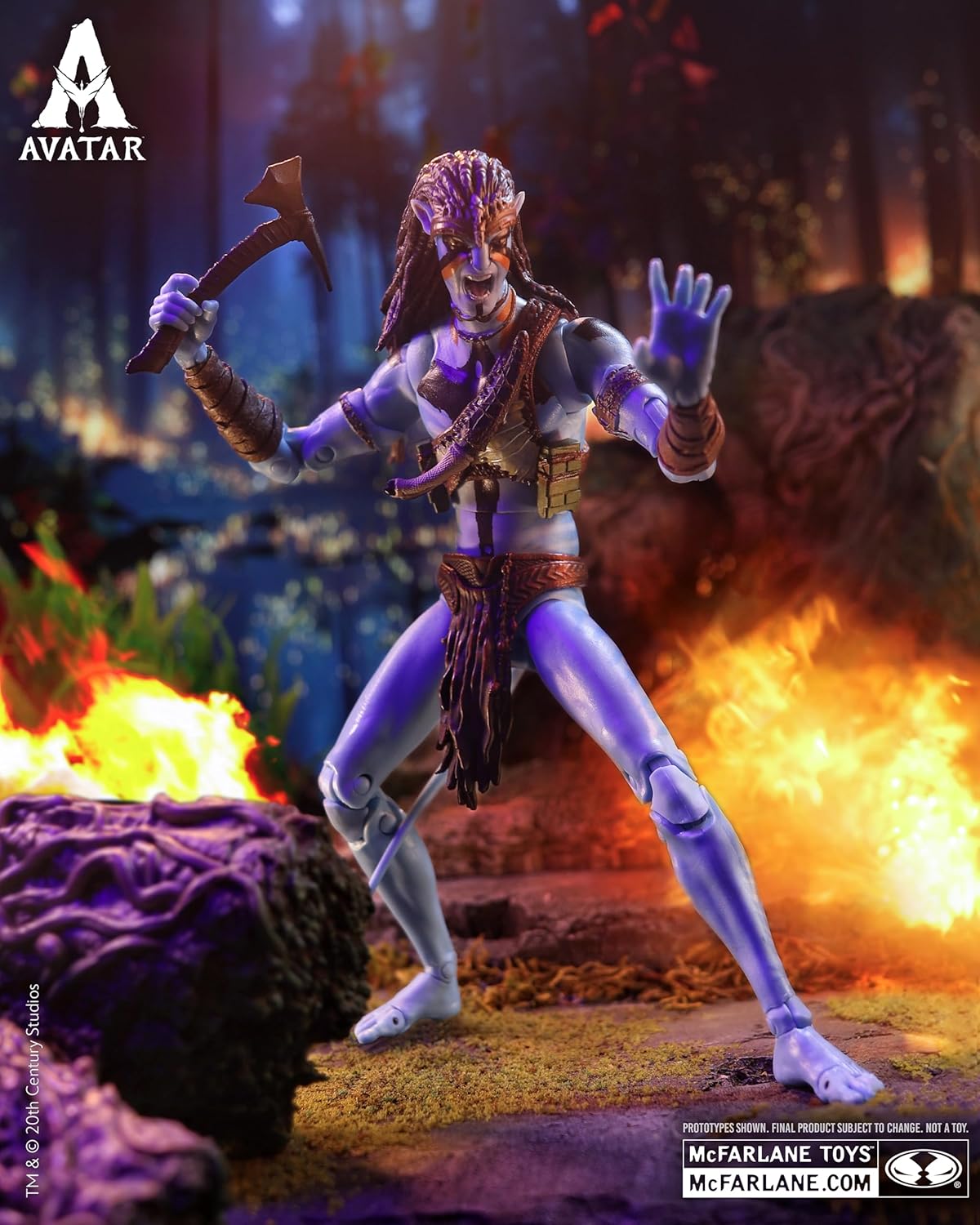 McFarlane Toys- Avatar: Fire and Ash Jake Sully (Metkayina Final Battle) 7in Action Figure McFarlane Collector Edition