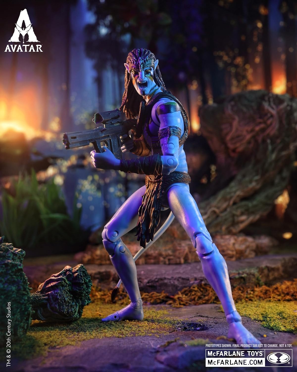 McFarlane Toys- Avatar: Fire and Ash Jake Sully (Metkayina Final Battle) 7in Action Figure McFarlane Collector Edition