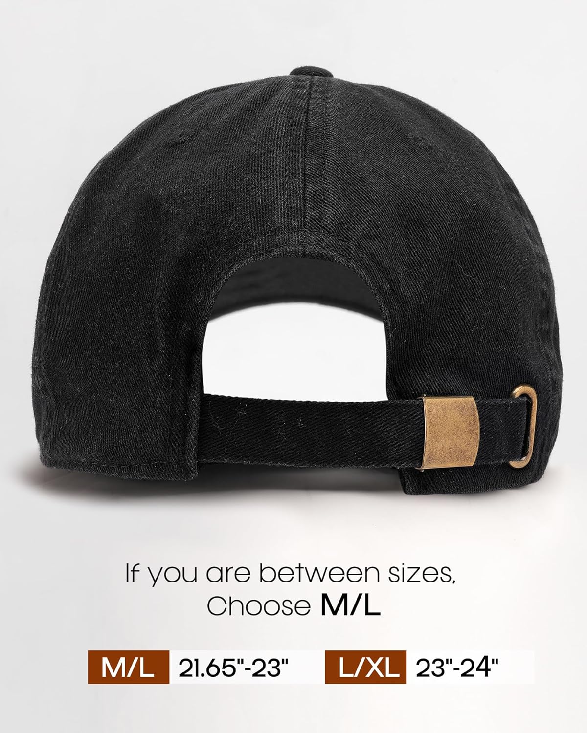 FURTALK Unisex Vintage Washed Unstructured Baseball Cap Washed Cotton Adjustable Dad Hat