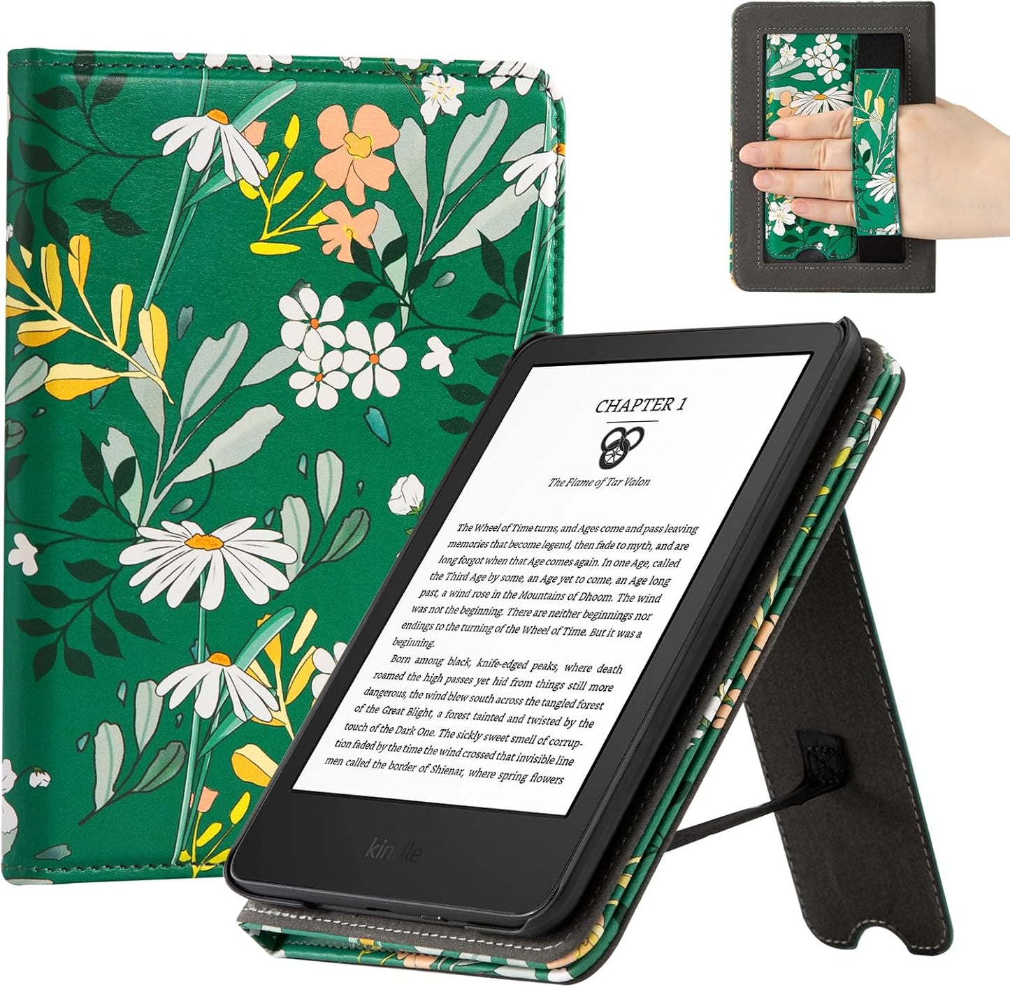 CoBak Case for All New 6 Inch E-Reader 2024 and 2022 (11 Generation) - PU Leather Smart Cover, Auto Sleep and Wake, not Compatible with Kobo Clara and Ocean,Sky Blue