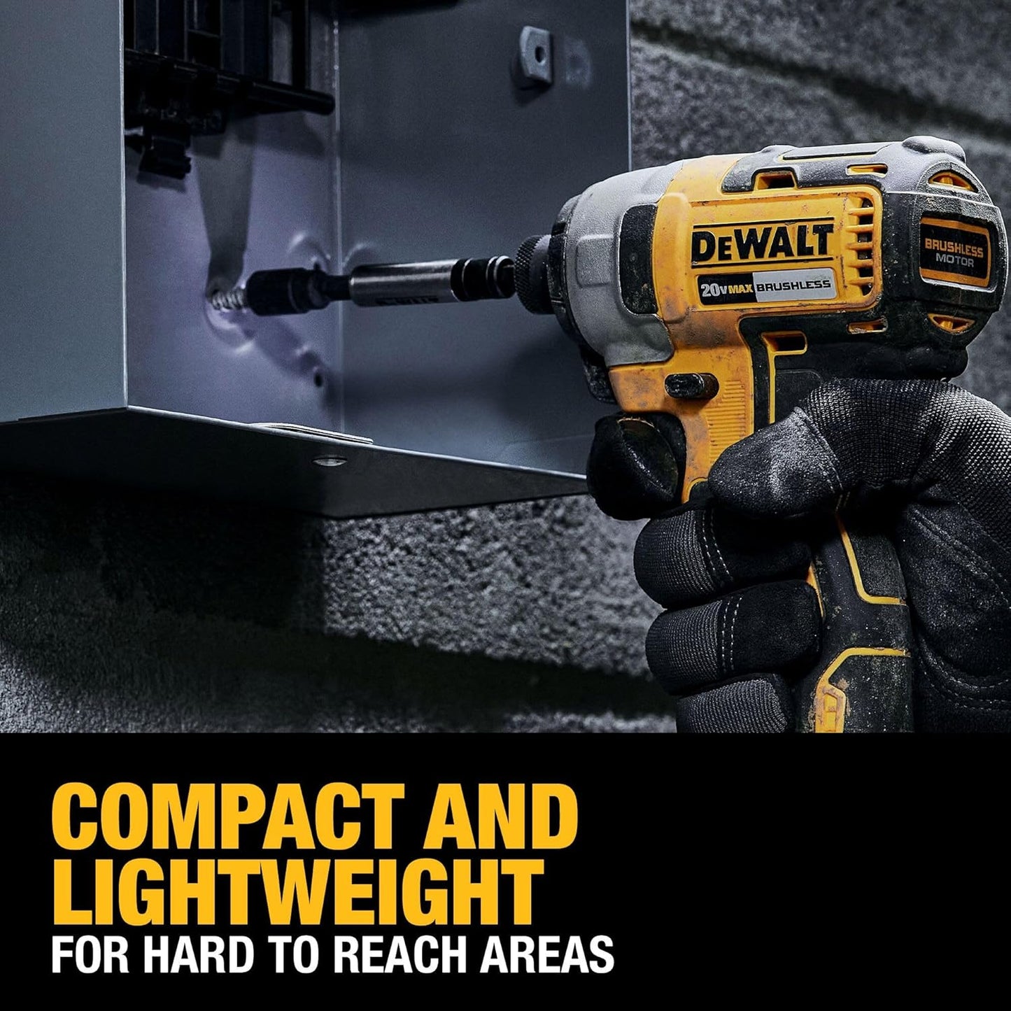 DEWALT 20V MAX Impact Driver, 1/4 Inch, Battery and Charger Included (DCF787D1)