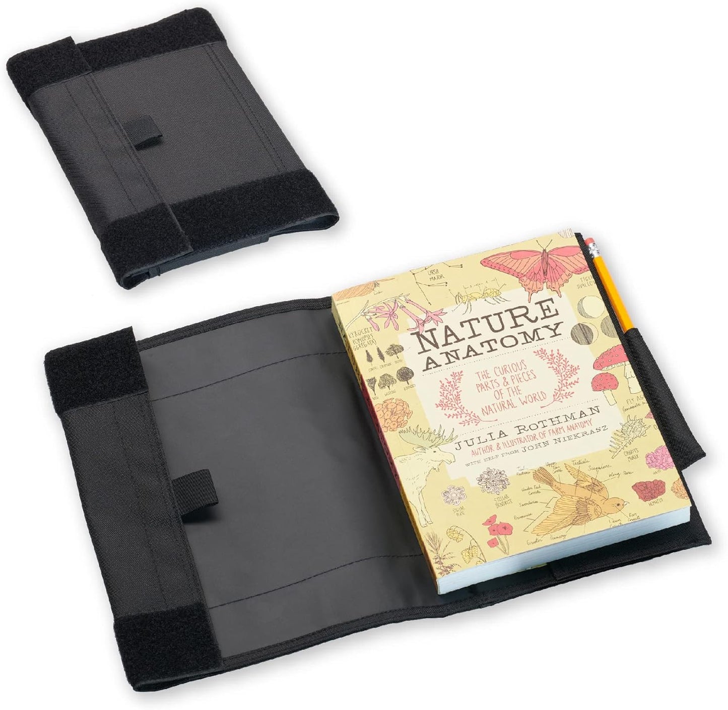 Book-it! Adjustable Travel Book & Bible Cover - Medium Black