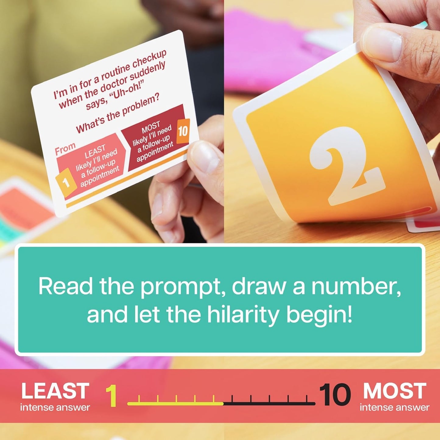 That Escalated Quickly by Exploding Kittens, 2-8 Players - Ages 10+ - 15 Minutes to Play - Hilarious Cooperative Card Game for Family Game Night, Party, Adult and Teen