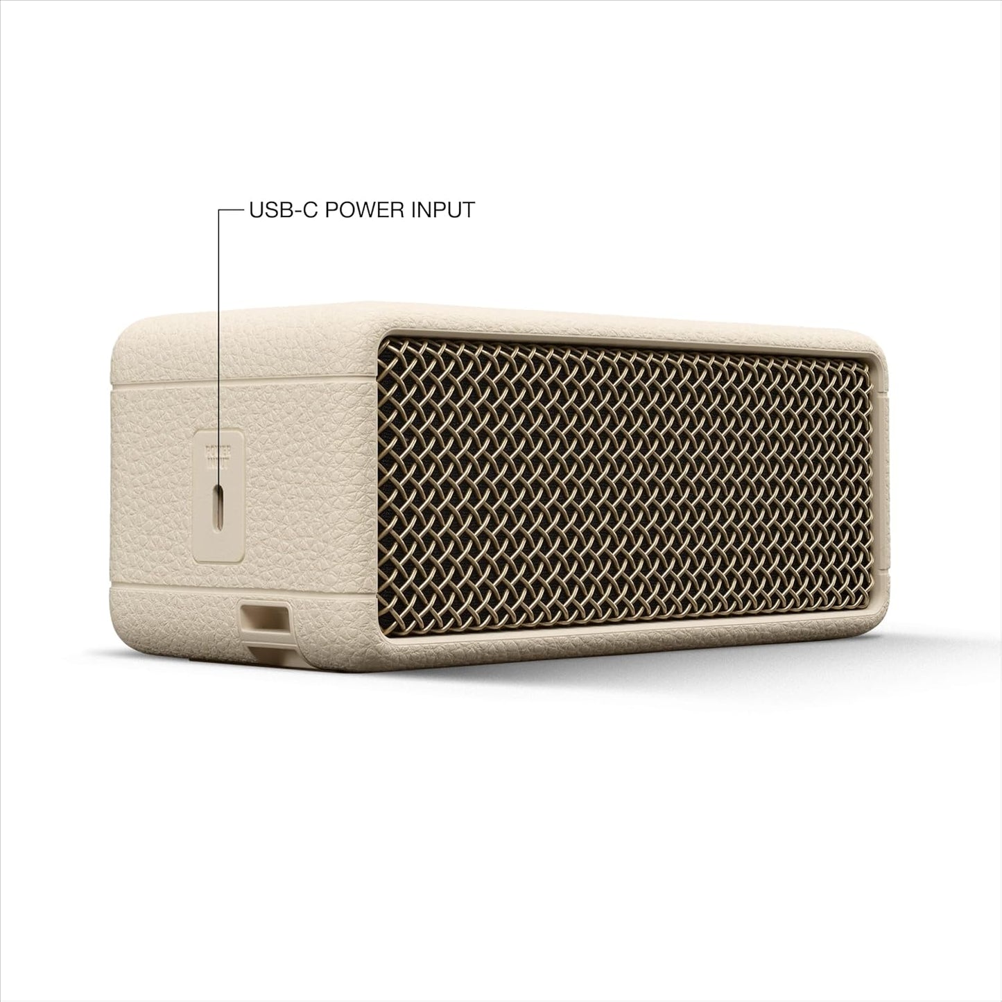 Marshall Emberton III Portable Bluetooth Speaker - Rugged Waterproof IP67 Design | Loud Stereo Sound, Deep Bass with 32+ Hr Playtime | Compact and Wireless for Travel and Outdoors - Cream