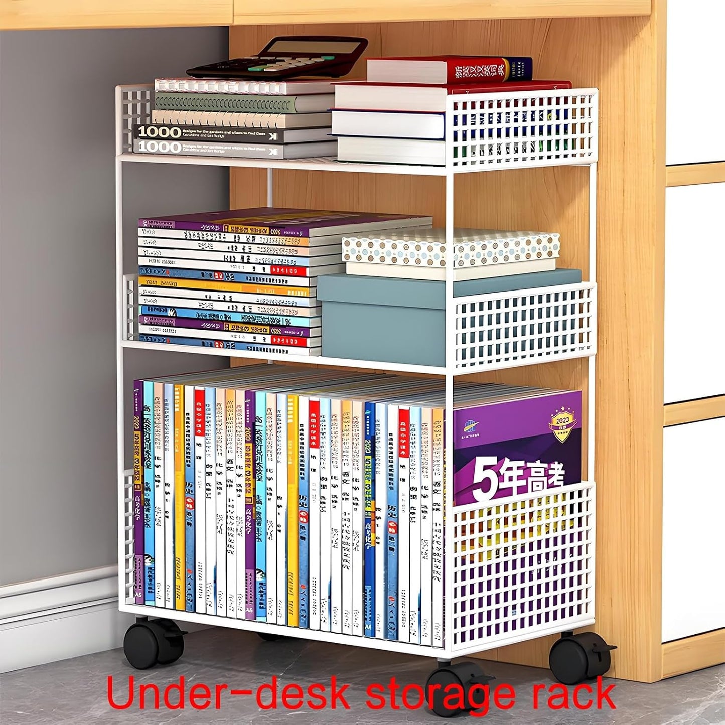 Horizontal bookshelf,unique bookshelfl,metal bookshelf,rotating book shelf,bookshelves,Suitable for desks, study rooms, living room corners, bedrooms, living rooms, balconies, offices(Black,30x20x70cm