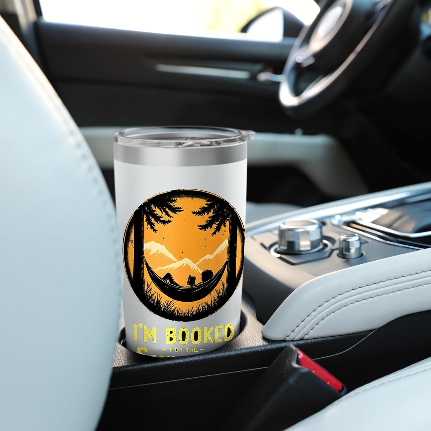 I'm Booked for the Summer Relaxing in Nature Reading Stainless Steel Insulated Tumbler