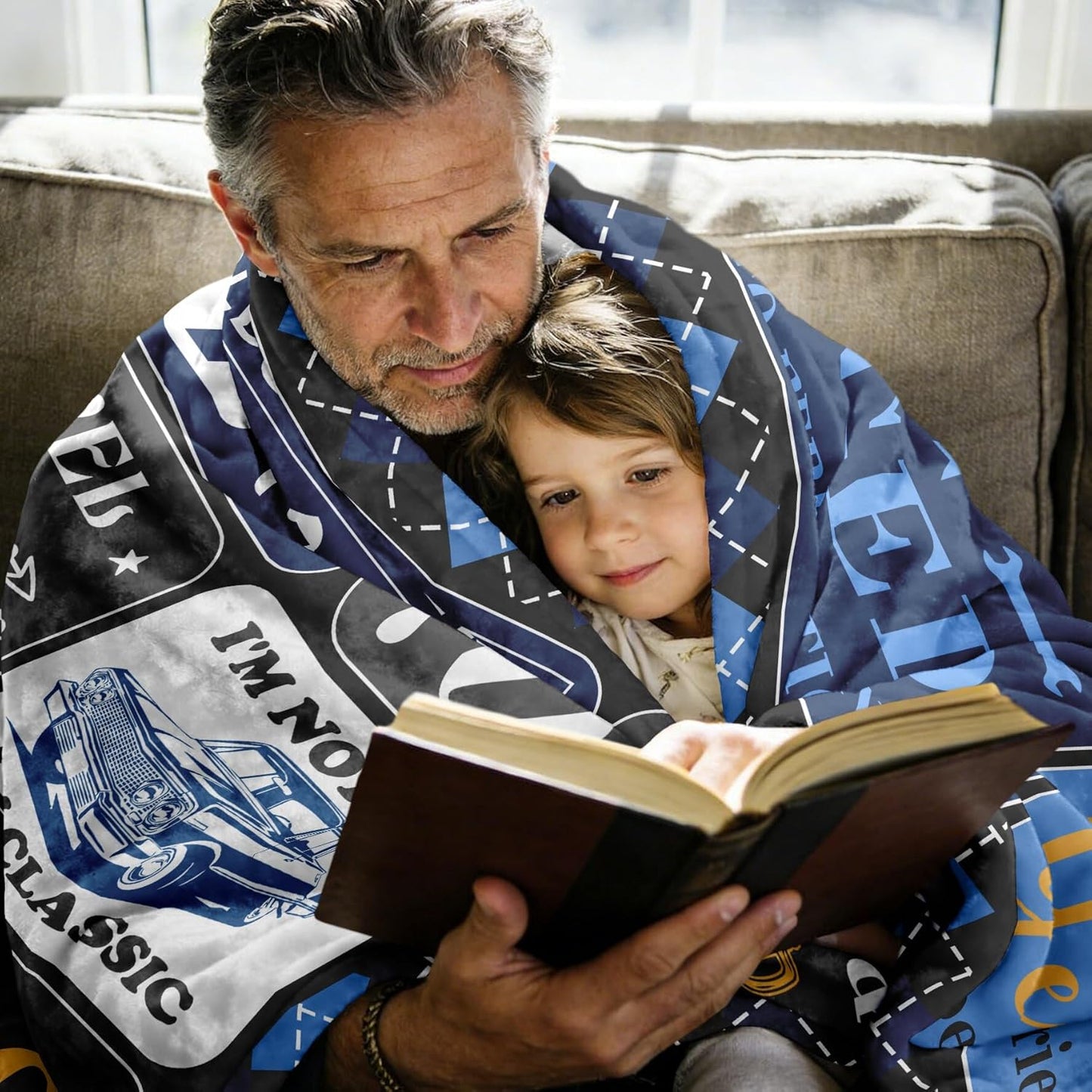 70th Birthday Gifts for Men Blanket 60"x50", 70 Year Old Birthday Gifts for Men, 1956 Birthdays Gift for Him, Best Birthdays Gift for 70th Man, Chapter 70 Throw Blanket