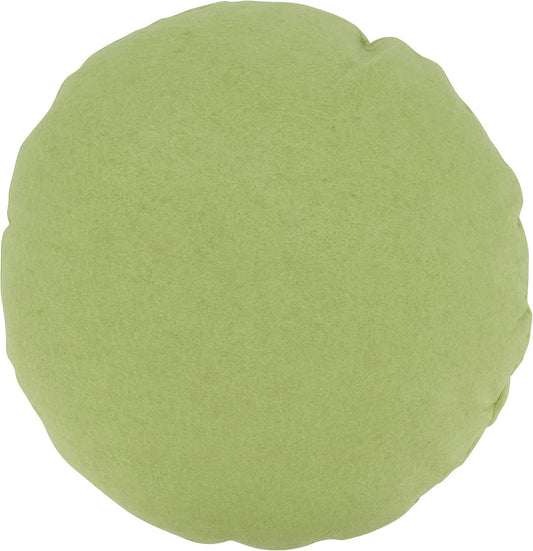 SARO LIFESTYLE Flower Shaped Felt Throw Pillow