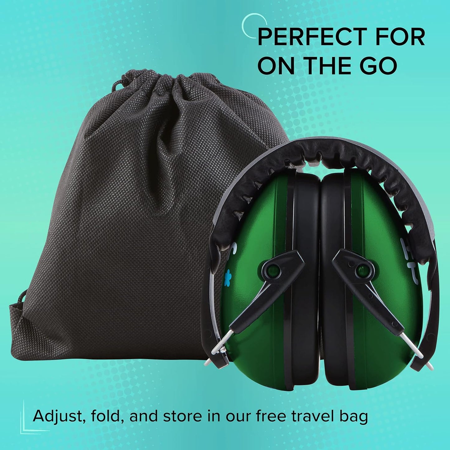 Noise Cancelling Headphones Kids Adult Earmuffs Shooting Ear Protection Foldable Ear Protection Earmuffs