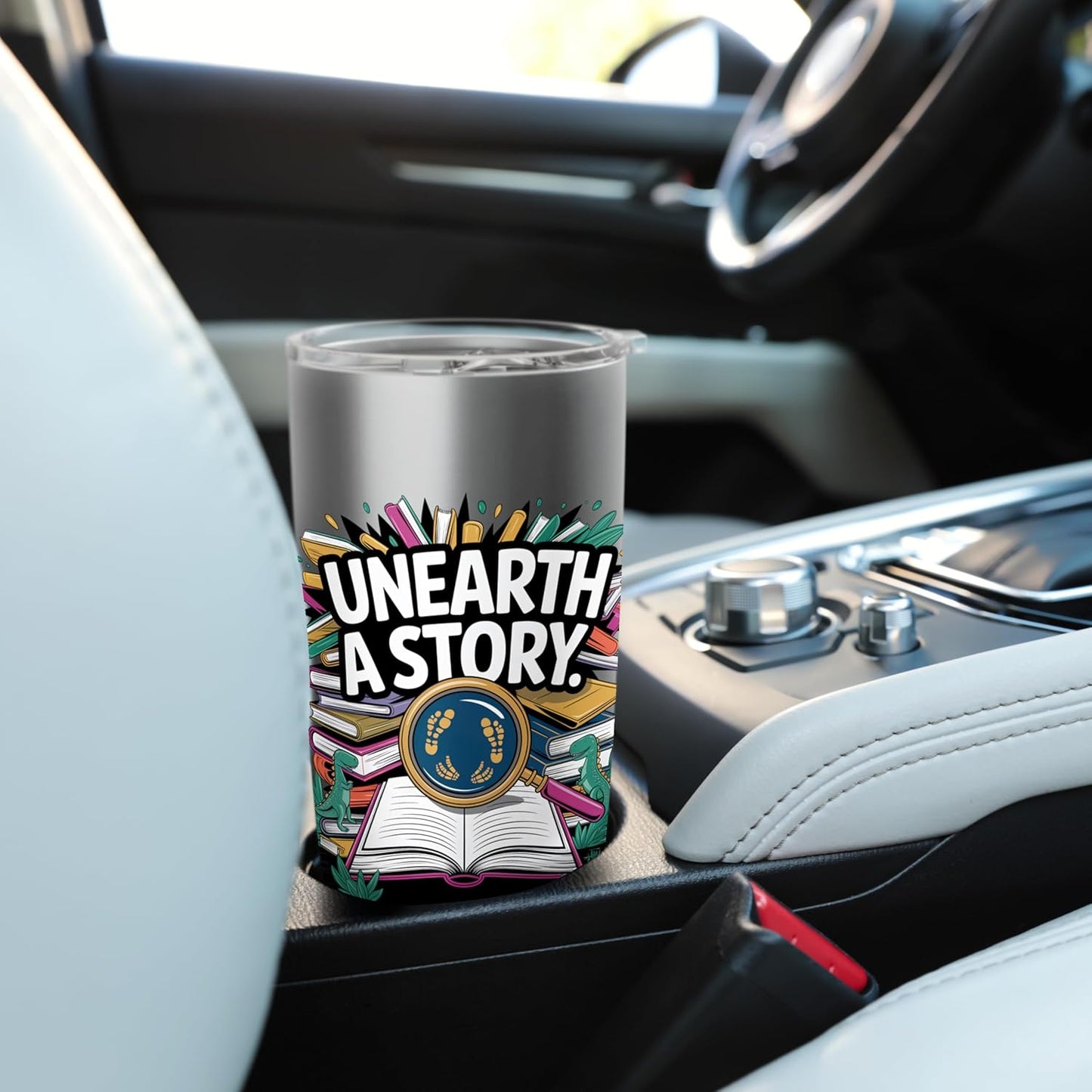 Unearth a Story (2026 Summer reading) Stainless Steel Insulated Tumbler