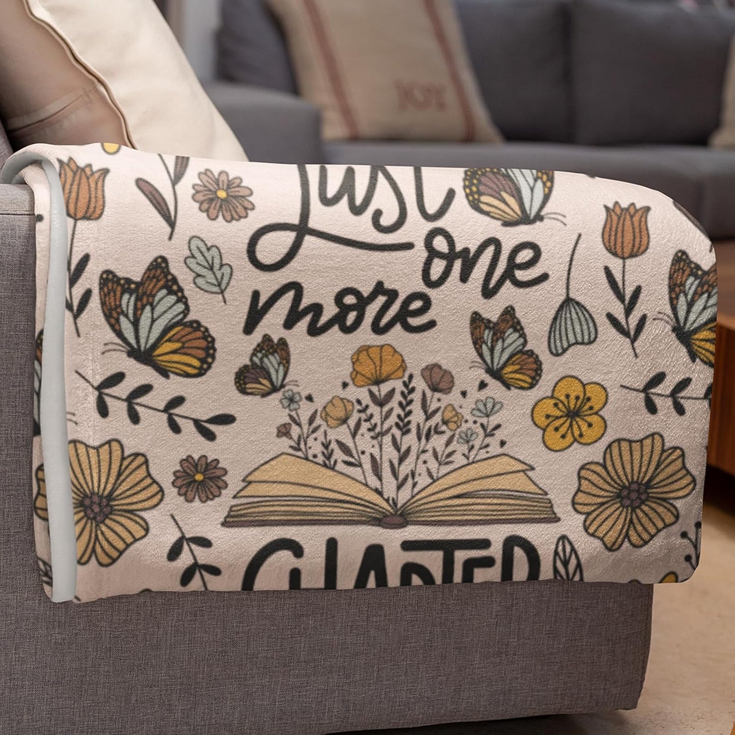 Book Lovers Gifts for Women, Reading Blanket for Readers, Bookish Book Club Reading Librarian Gifts Blanket 60"x50" (Pink)