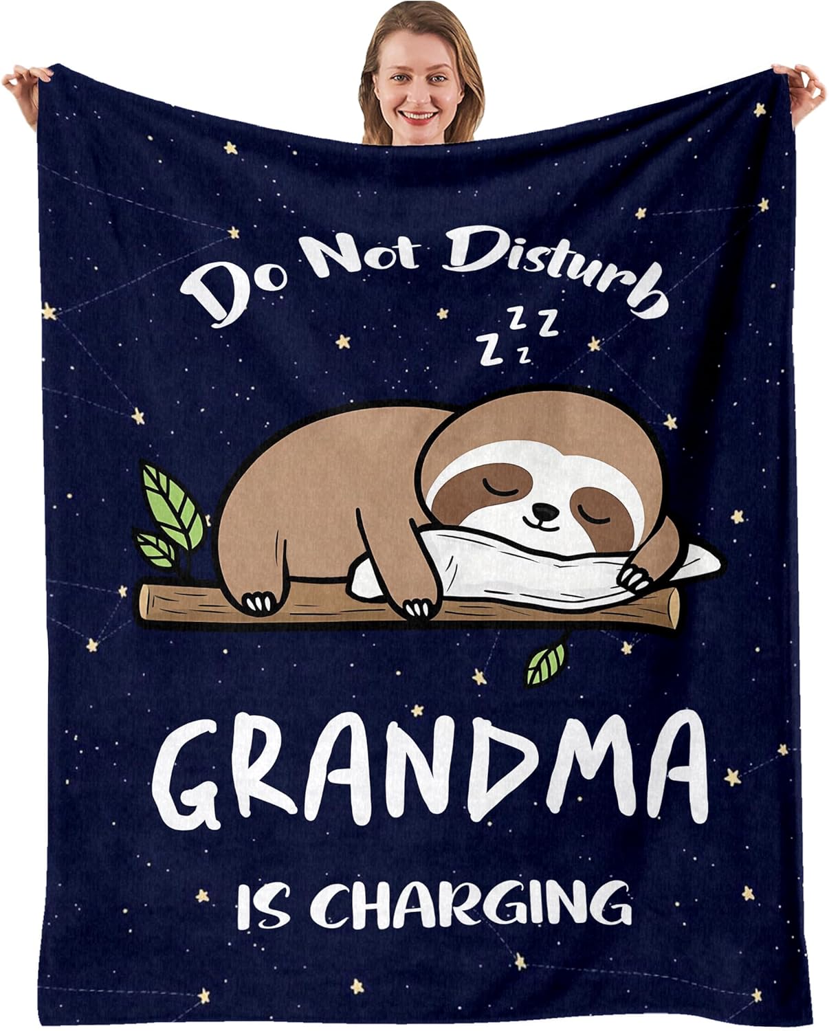 Grandma Gifts Blanket, Best Grandma Birthday Gift Ideas, Great Gifts for Grandmother, Grandmother Nana Gift from Grandkids on Mothers Day Christmas Throw Blanket 50" x 60"
