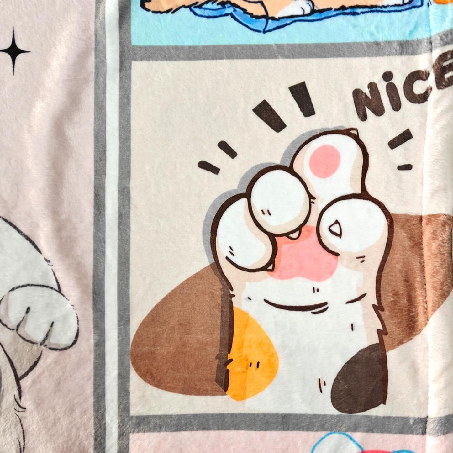 Sviuse Cat Blanket Ultra Soft Flannel Throw Gifts for Cats Lovers Girls Women Mom Lovely Kitten Pattern Blankets for Couch Bed Sofa (50"x60", Cat 10)