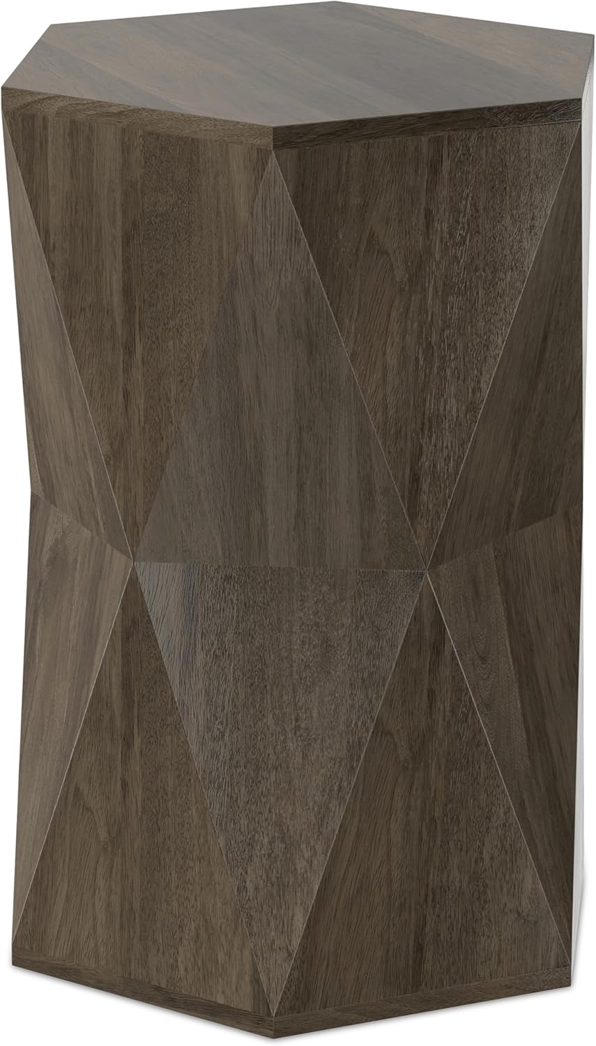 SIMPLIHOME McKinley Side Table - 20 inch Wide Solid Wood Table in Ash Grey, Contemporary End Table, Accent Table, Nightstand for Living Room or Bedroom with Storage, Assembly Required