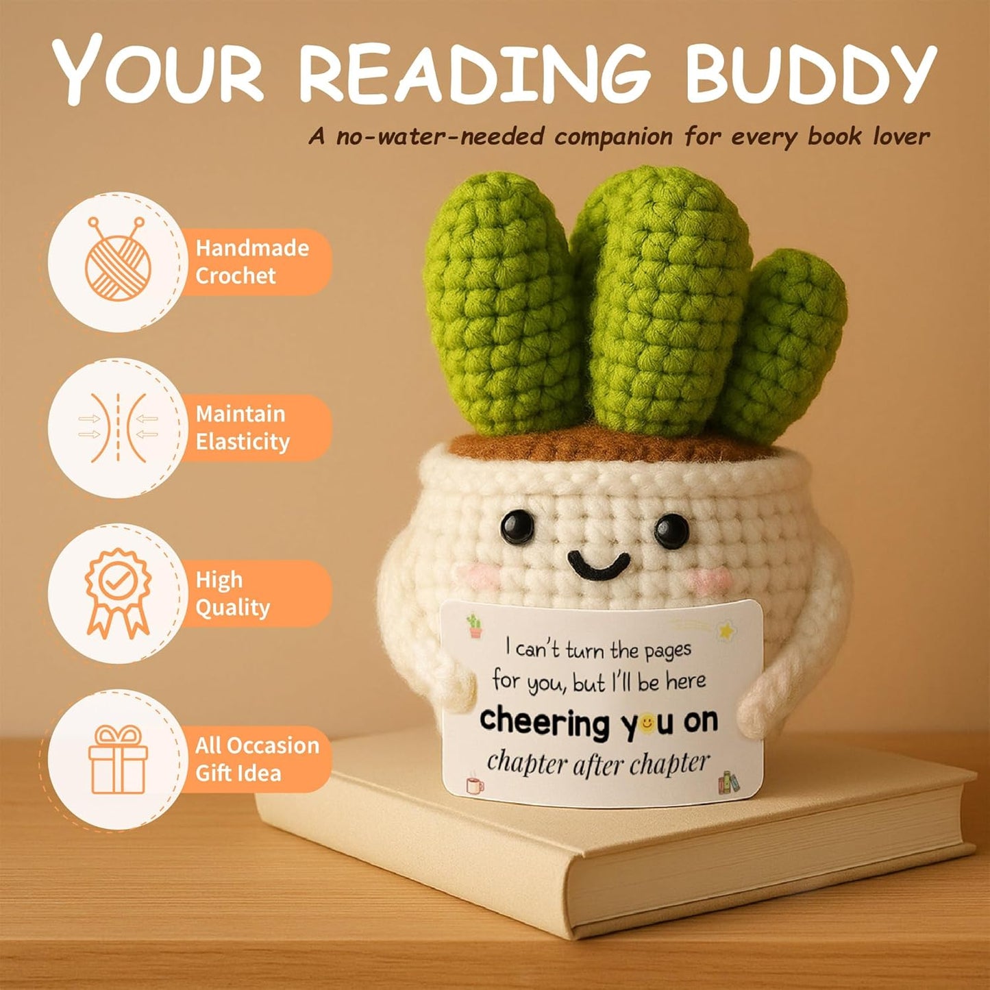 Book Lovers Gifts for Women, Gifts for Book Lovers Women, Bookish Gift for Readers, Reading Accessories Gift for Reading Club Present for Christmas Birthday White Elephant Secret Santa