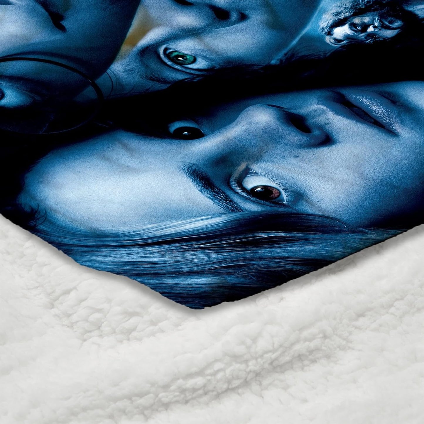 Northwest Harry Potter Silk Touch Sherpa Throw Blanket, 50" x 60", Everything Will Change