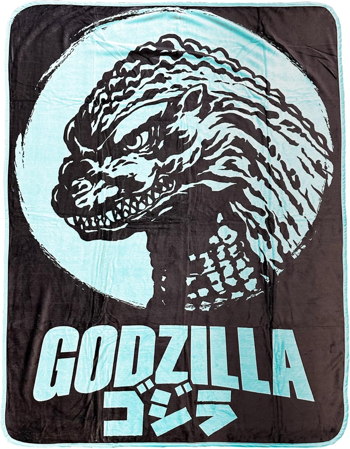 Surreal Entertainment Godzilla Blanket King of The Monsters All-Over Design Plush Fleece Throw 46" x 60"