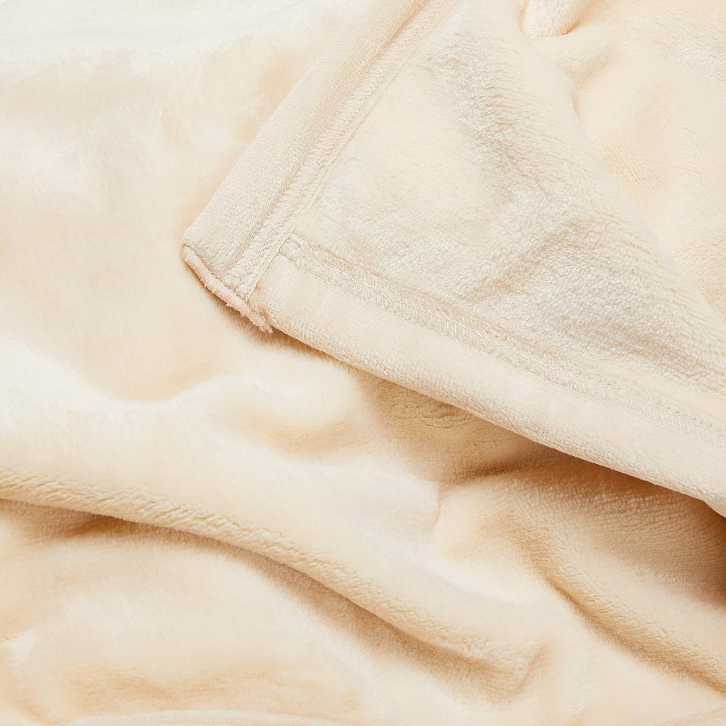 Soft Sentiments Outrageously Soft Reversible Velvet Ultra Plush Throw - 50 x 60 Inch - Mr & Mrs (Tan)