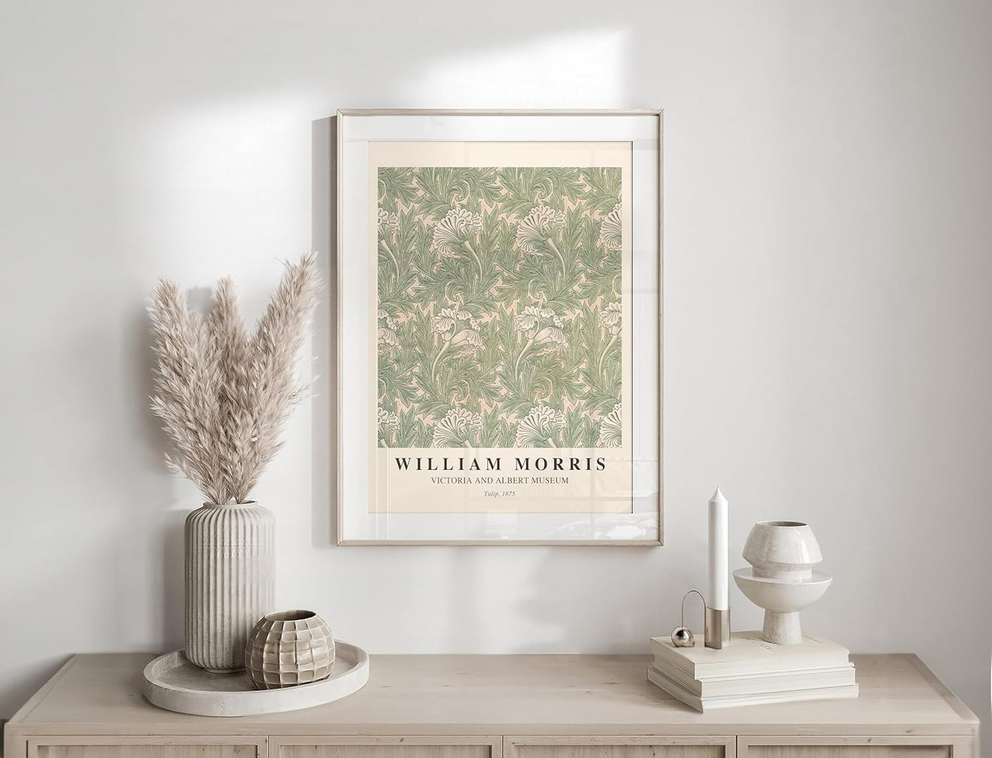 Waschbär Sage Green Room Decor Aesthetic - Green Wall Art Aesthetic Posters, Green Room Decor, Sage Minimalist Poster Set, Boho Prints Wall Collage, Matisse Pictures for Bedroom Decor (UNFRAMED)