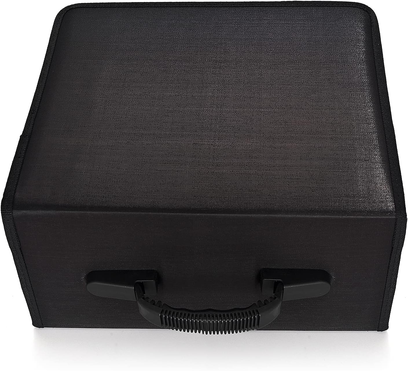 alavisxf xx CD Case, 432 Capacity DVD Case Holder, Heavy Duty Zipper Protective Movie Media Storage Organizer Binder Wallet for Car Home Office Travel (Black, 432 Capacity)