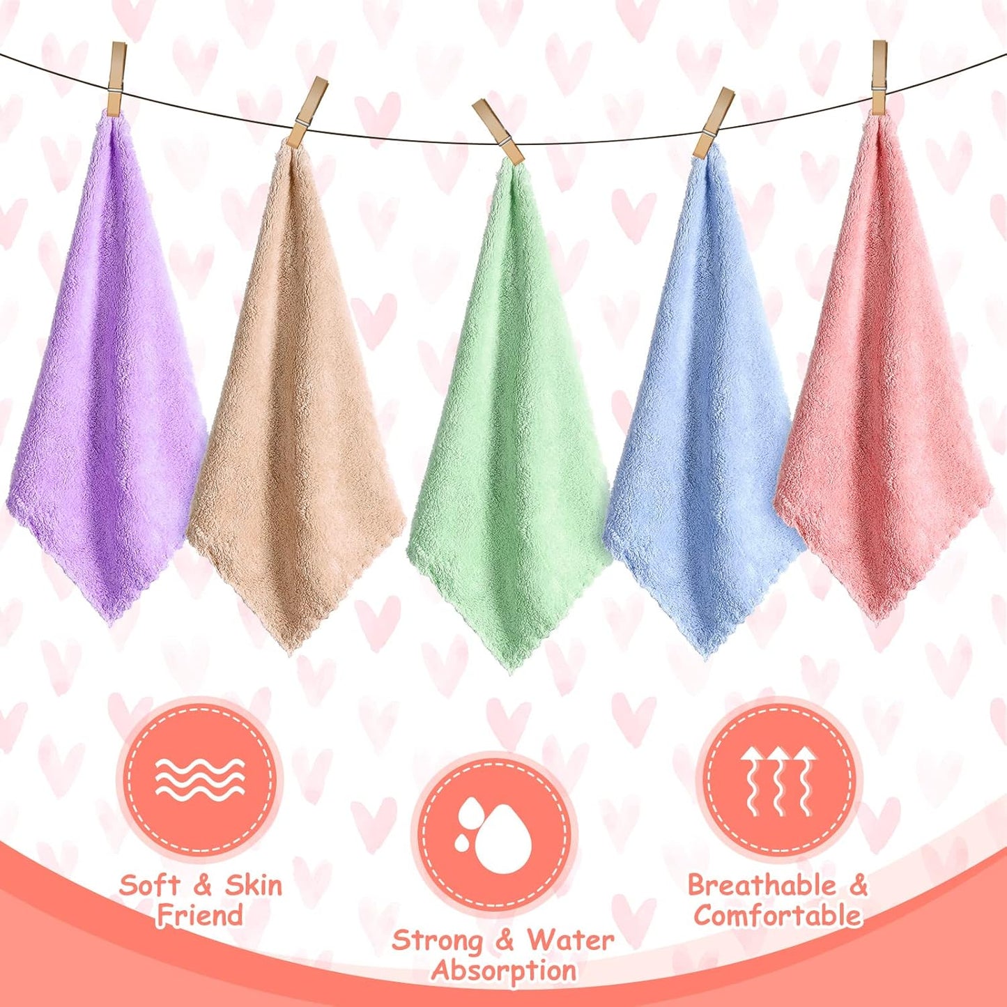 10 Pieces Guinea Pigs Blankets Hamster Fleece Cage Liners Soft Guinea Pig Accessories Small Animal Pet Blanket Sleep Bedding Mats Pet Supplies for Dog Puppy Cat (Mixed Colors, 11.8 x 11.8 Inch)