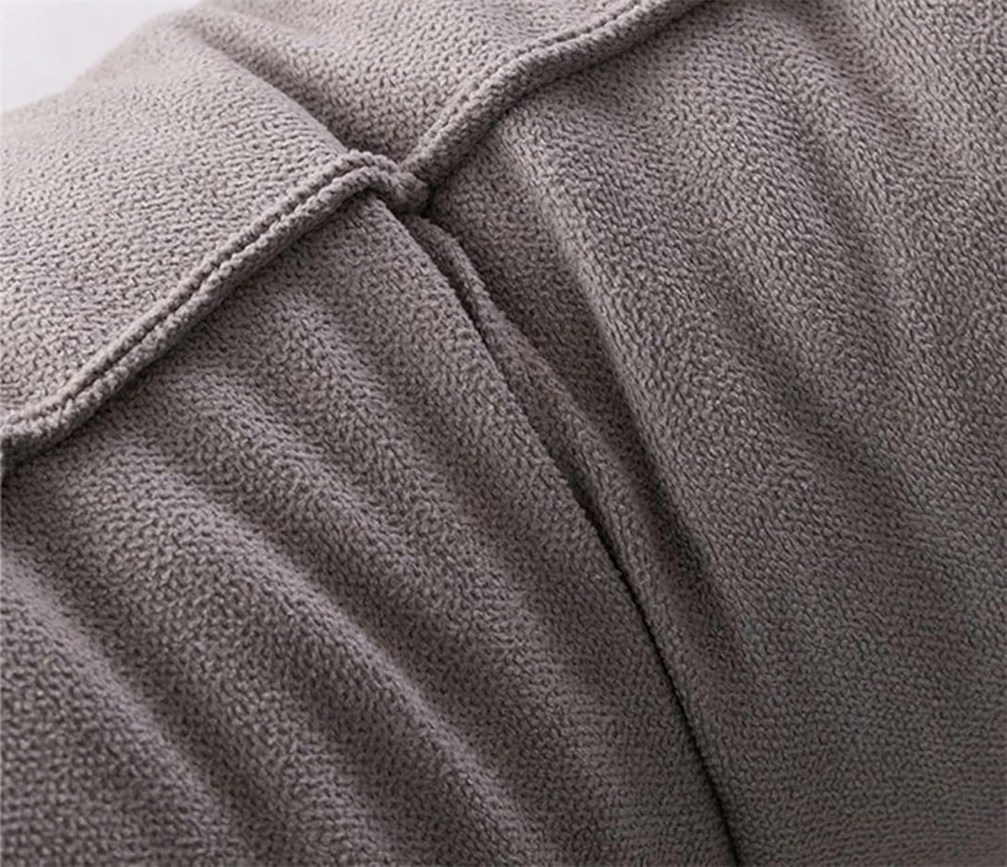 Wedge Headboard Pillow + Bed Wedge Pillow for Resting and Reading, Super Soft Triangular Headboard, Long Rest Reading Pillow Sit Back on Bed Positioning Support, 100cm/39.3inch, Black Gray