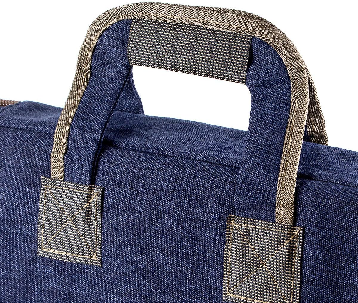 TRANSON Art Portfolio Case Artist Backpack Canvas Bag Large 26” x 19.5”