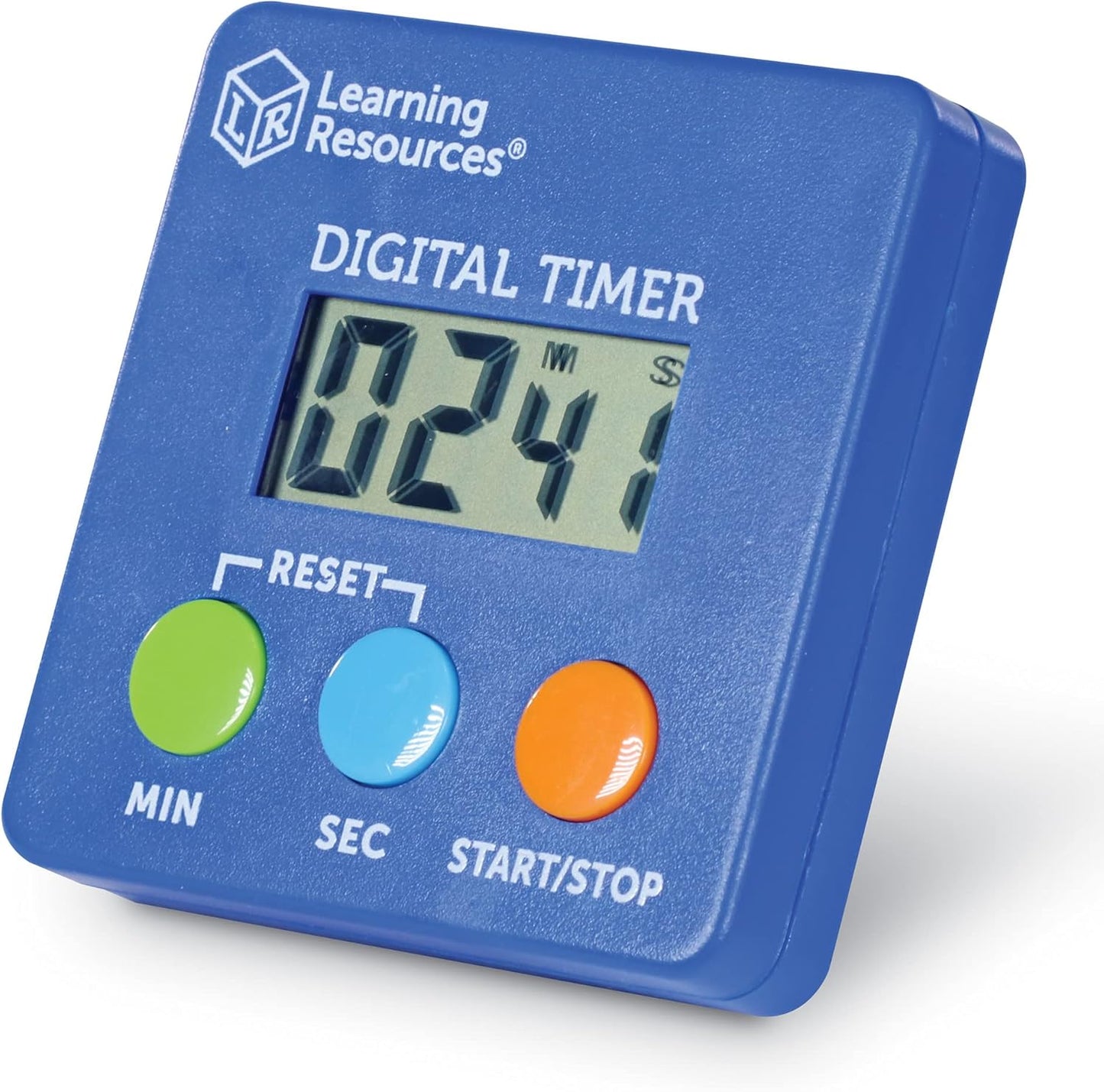 Learning Resources Digital Timer, Counts Down and Up, Displays Seconds and Minutes
