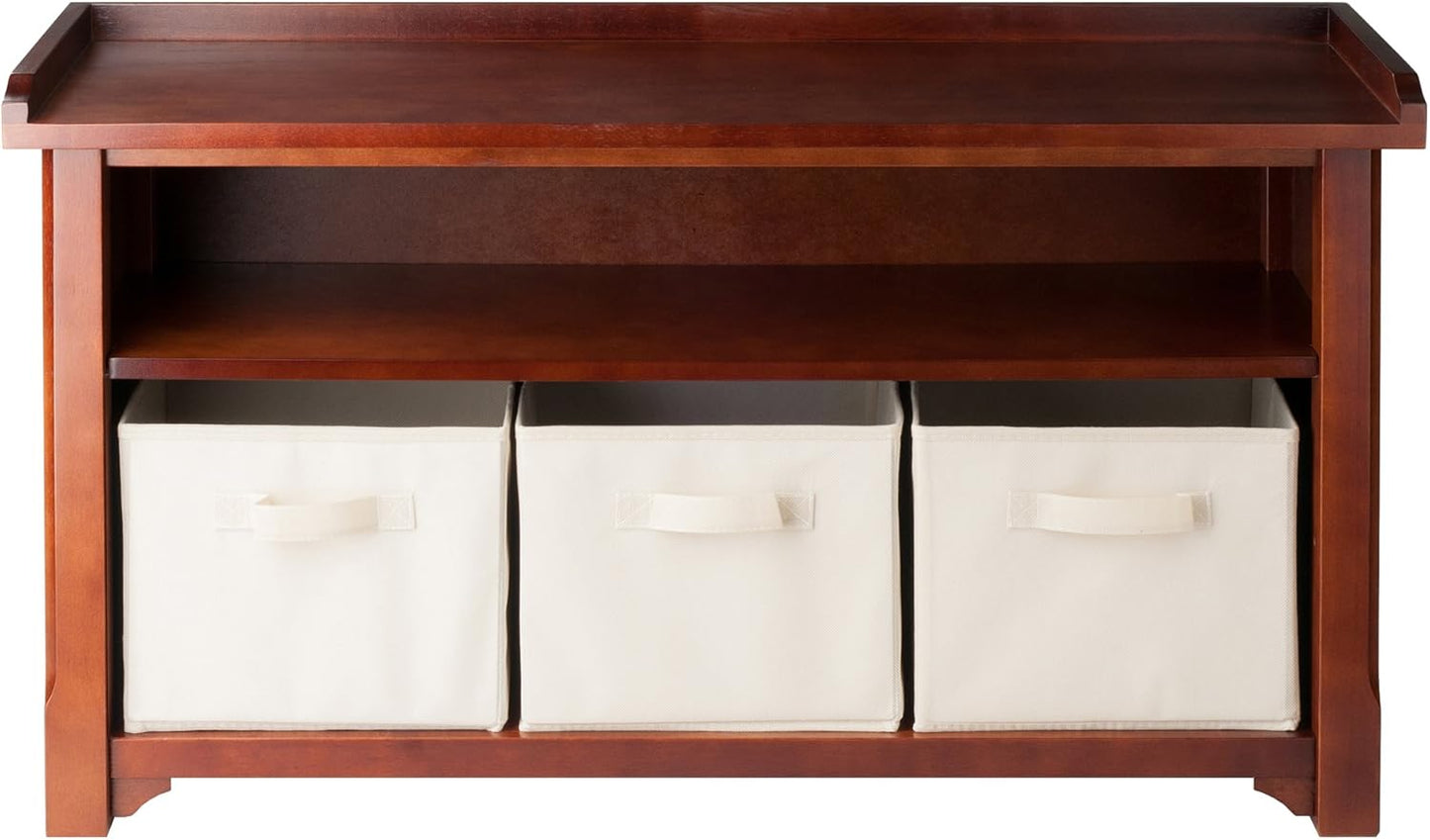 Verona 4-Pc Set, Storage Bench & 3 Foldable Baskets