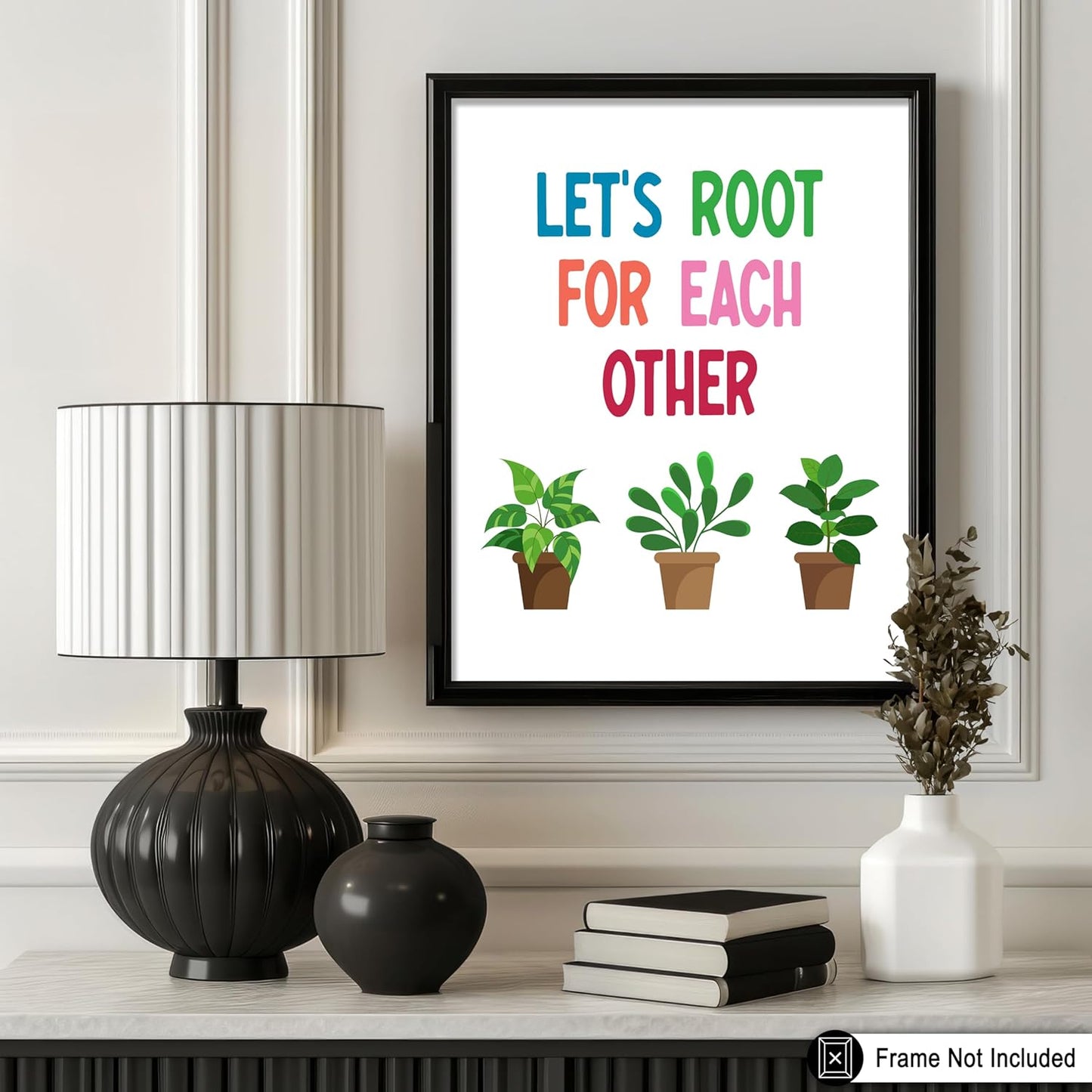 Poster Master Welcome Readers Poster - Educational Print - Typography Art - Library Illustration - Playroom Design - Reading Graphic - Colorful Kid's Room or Classroom Decor - 8x10 UNFRAMED Wall Decor
