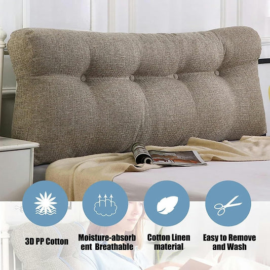 Triangular Wedge Pillow Positioning Support Reading Back Cushion Backrest Positioning Support Pillow Pillow Headboard Cushion Wall Pillow Headboard Triangular Cushion