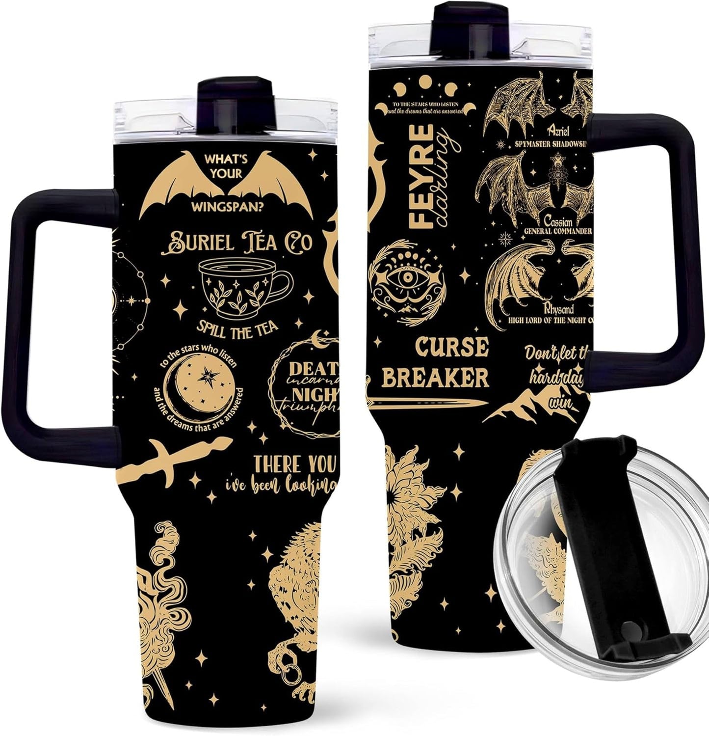Gifts for Book Lovers - Bookish Gifts For Women - Book Lover Mugs For Men - Book Themed Gifts For Friends on Birthday - Book Reader 40 oz Tumbler for Besties, Coworkers on Christmas