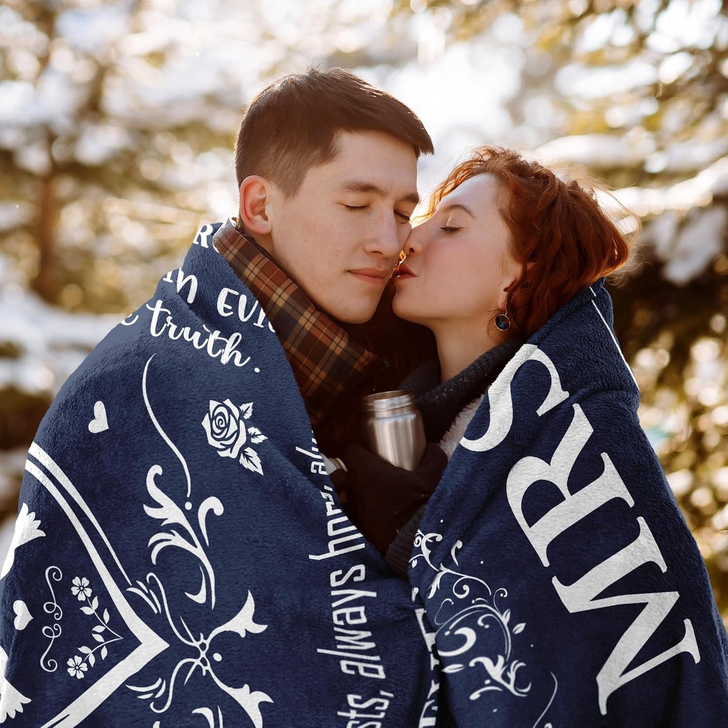 Wedding Gifts for Couples 2025, Bridal Shower Gifts for Bride to Be, Anniversary/Wedding Registry/Marriage Gifts for Newlyweds Couple Bride Groom Husband Wife, Mr and Mrs Blanket 50"X60"