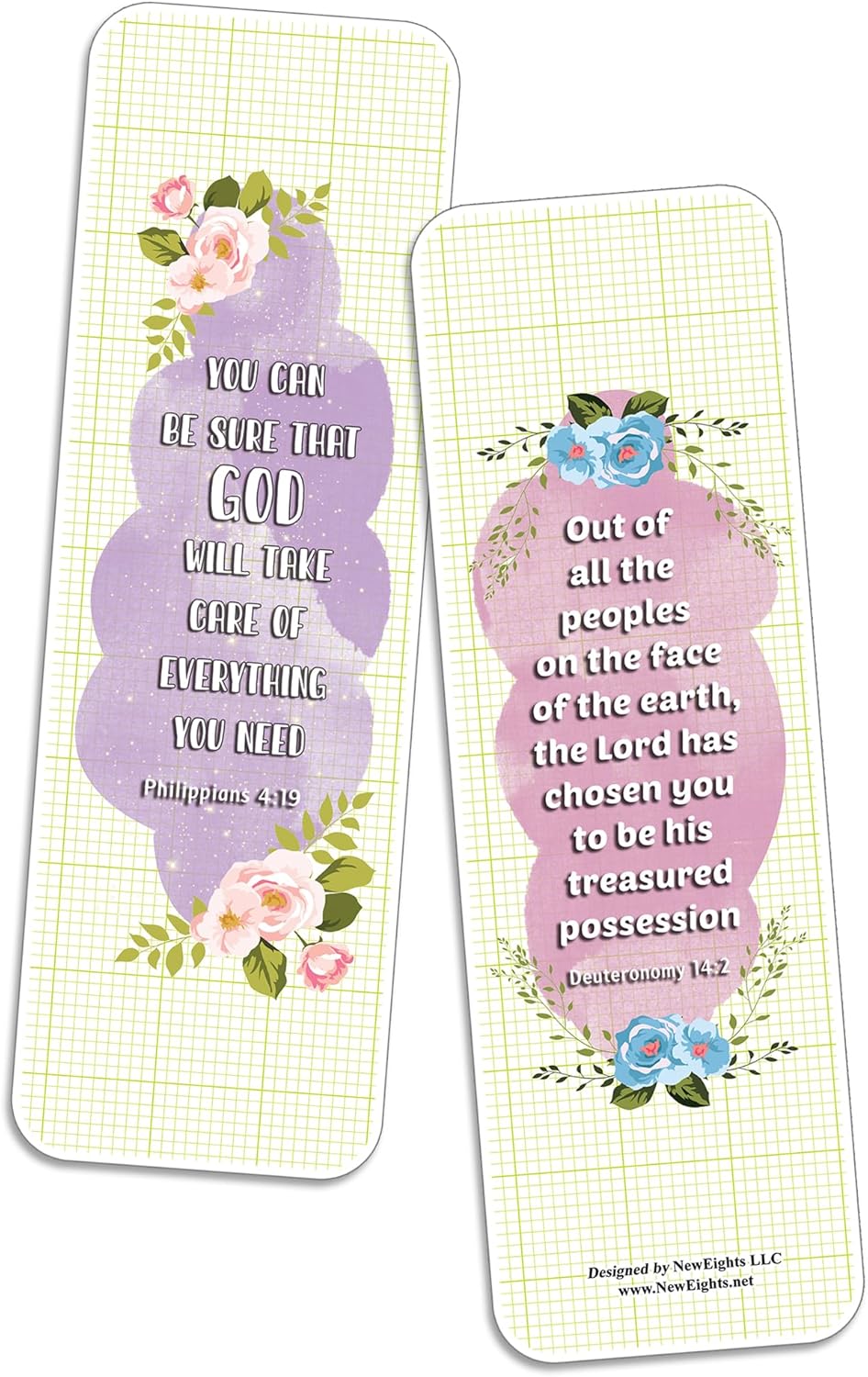 NewEights I Am Who God Says I Am Bookmarks (5-Sets X 6 Cards) - Daily Motivational Card Set – Collection Set Book Page Clippers – Ideal for Church Ministry Gifts for Boys and Girls