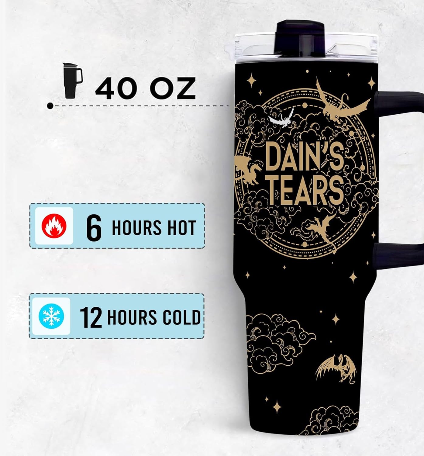 Book Lovers Gifts - Gifts For Book Lovers - Bookish Mugs & Tumbler 40 Oz For Reading Friends & Besties