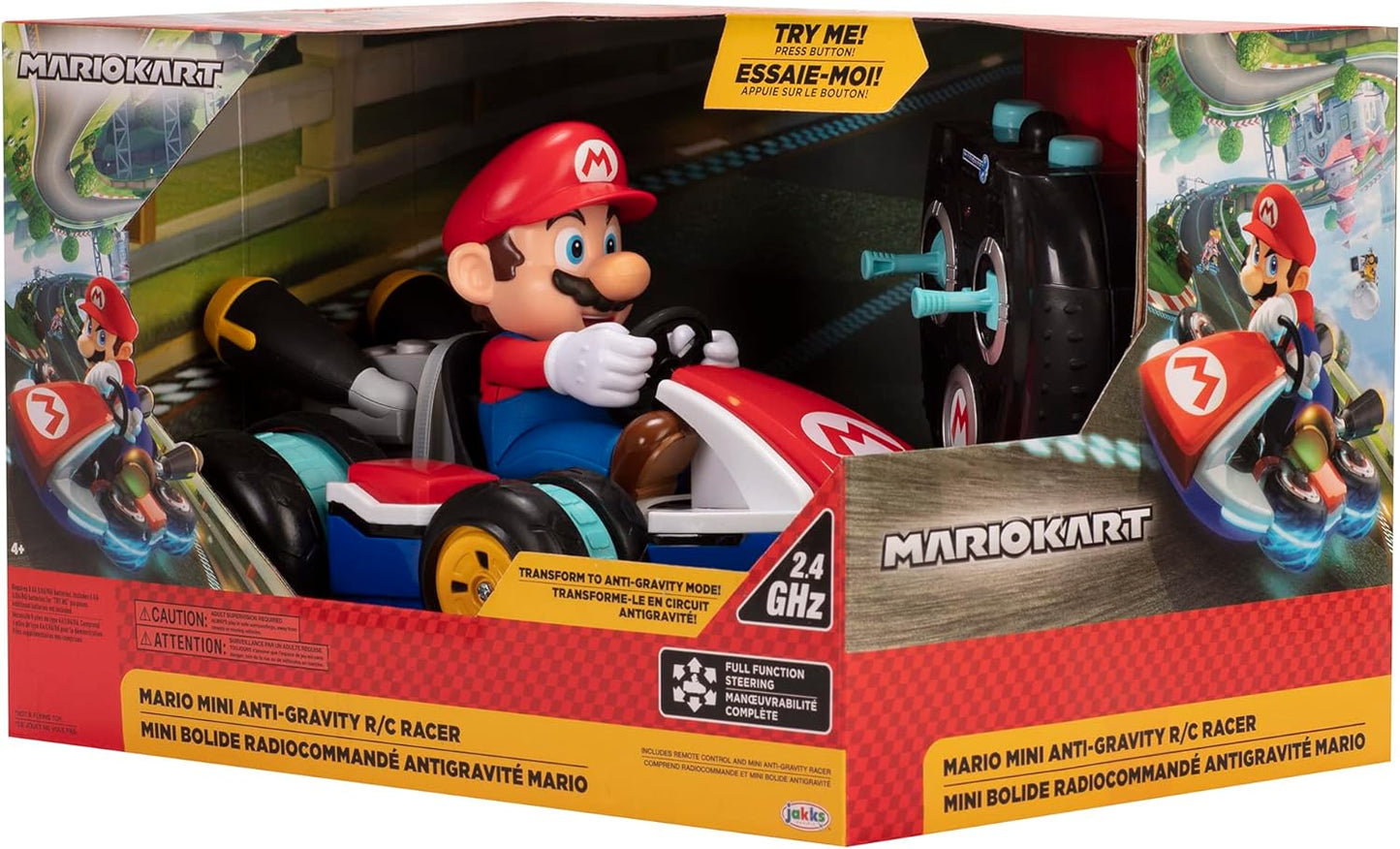 Super Mari Kart 8 Mario Anti-Gravity Mini RC Racer 2.4Ghz