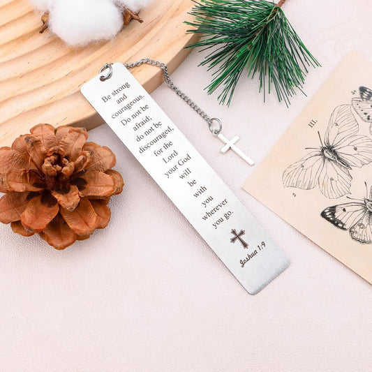 Bible Bookmark Gifts for Women Men Christian Reading Lovers Metal Bookmark Book Accessories Faith Based Religious Inspirational Motivational Gifts Unique Christmas Birthday Valentines Day Gift Ideas