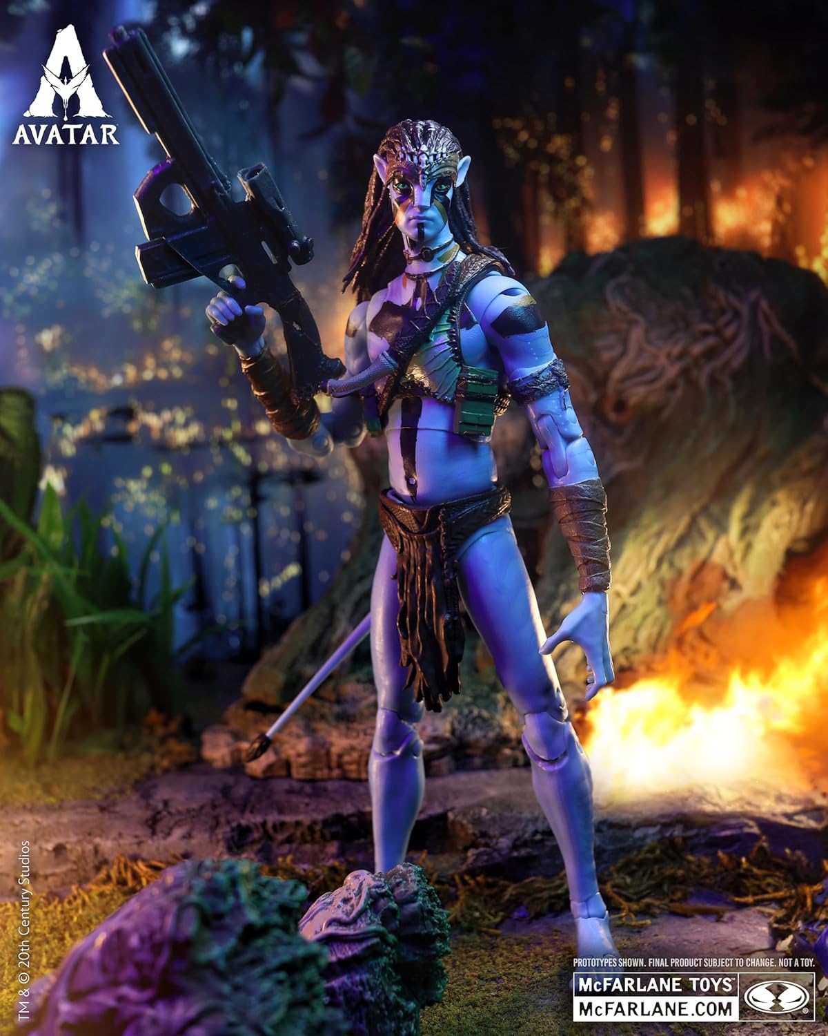 McFarlane Toys- Avatar: Fire and Ash Jake Sully (Metkayina Final Battle) 7in Action Figure McFarlane Collector Edition
