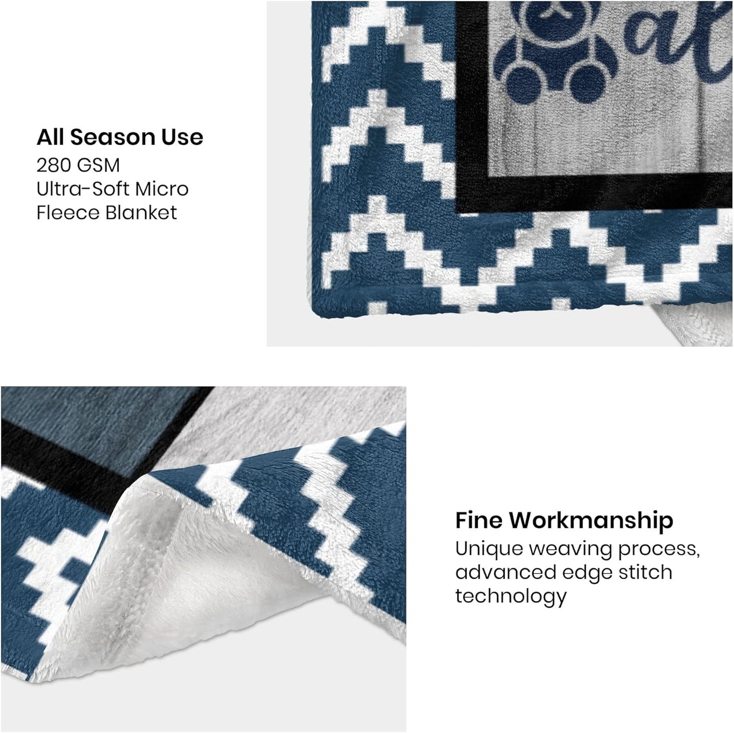 Gifts for Son, Sons Gift Blanket 60"X50", Best Son Birthday from Mom, to My Sons Graduation Throw Blankets from Mother