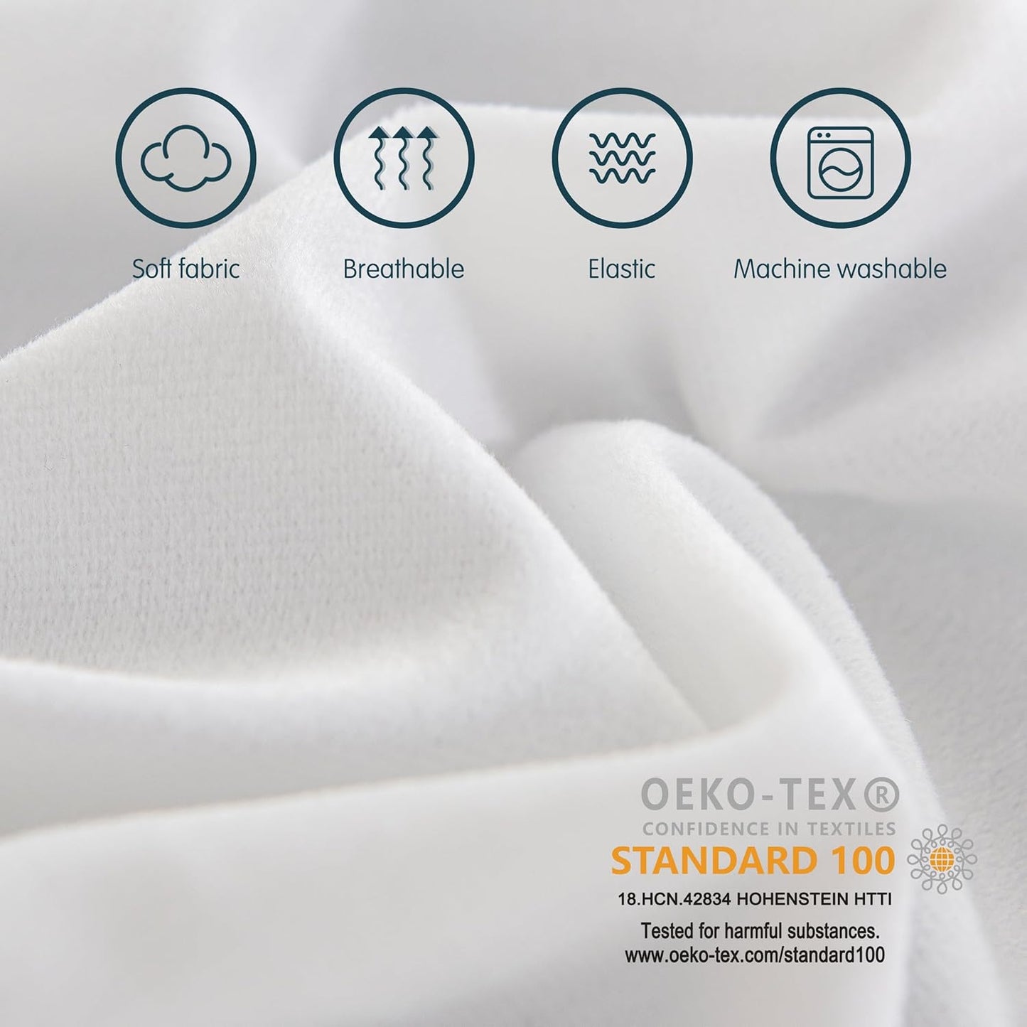 SyMax 7.8"x76" Body Pillow for King Bed, Long Round Body Pillow for Adults, Memory Foam Bolster w/Removable Velvet Cover, Headboard Gap Filler Pillow, White
