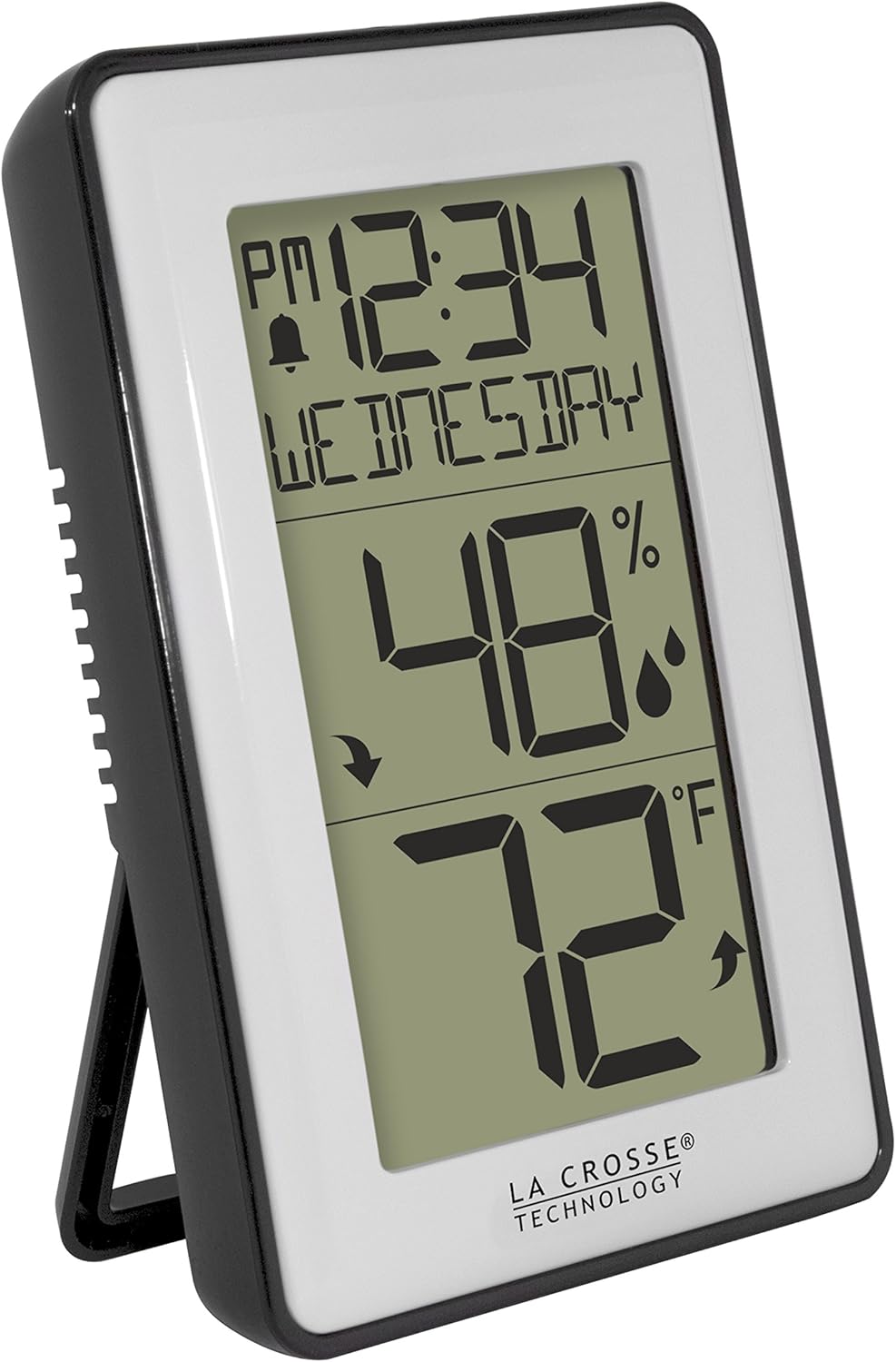 La Crosse Technology 308-1911 Indoor Temperature Station with Humidity Alerts