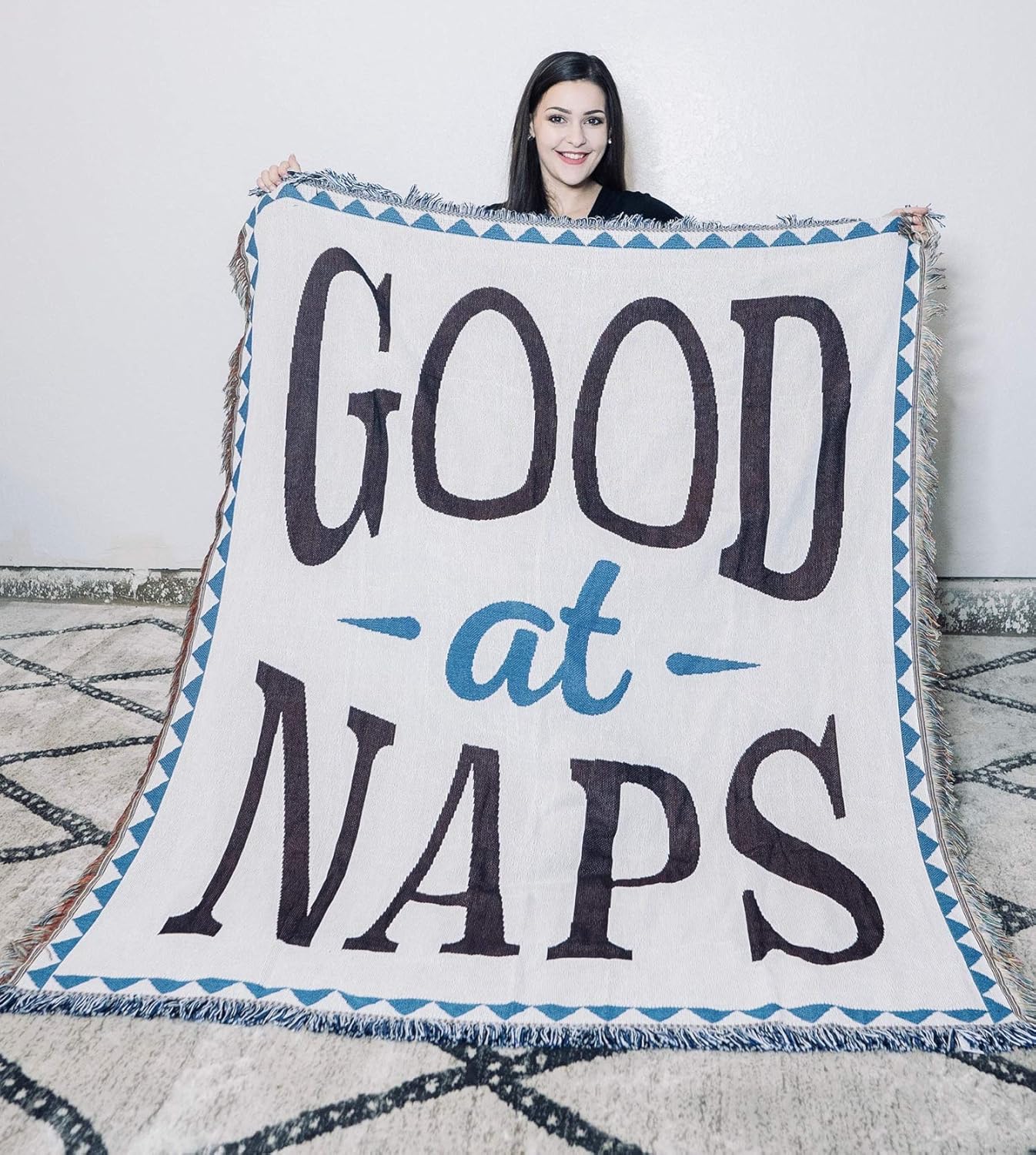 Seymour Butz Throw Blanket - Perfect for Living Room, Bedroom, Naps - 50 x 60 - Housewarming Gift Idea. Great Gift for Teens, College Students, Dorm Rooms