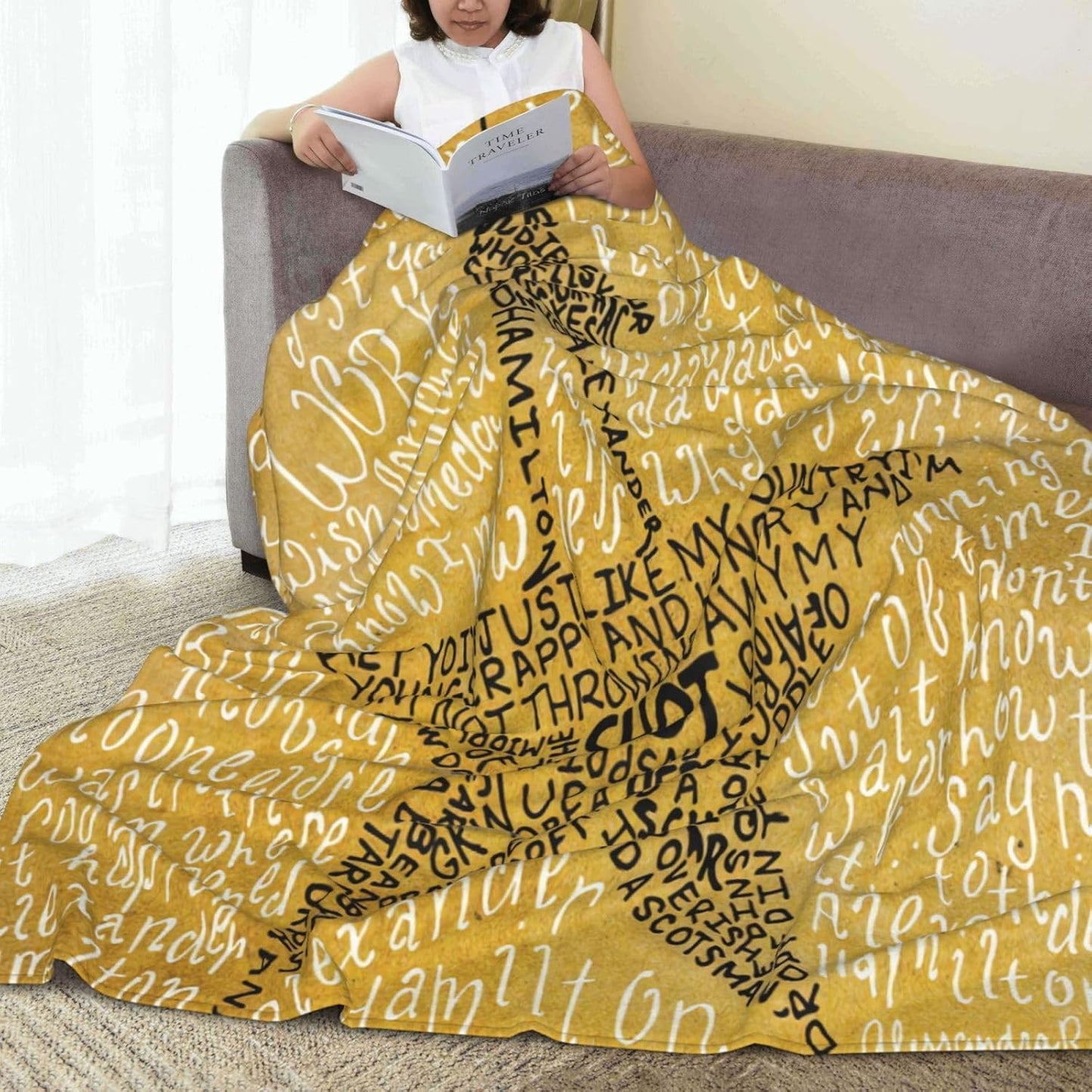 Family-Friendly Fleece Throw Blanket – Gentle Softness, Durable Stitching, Everyday Sofa & Bed Layer, Washer/Dryer Safe Home Basic
