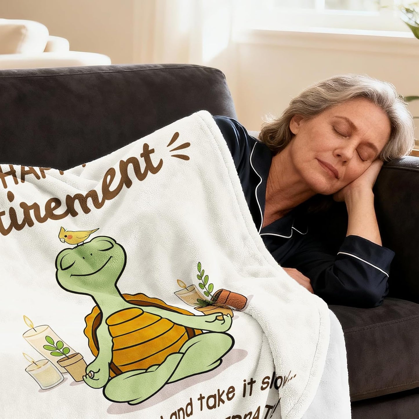 Retirement Gift for Woman/Men, Farewell Gifts for Coworkers - Retirement Blanket, Coworker/Teacher/Nurse/Boss Leaving Gifts, Funny Going Away Gift, Throws Blankets 60"x50"