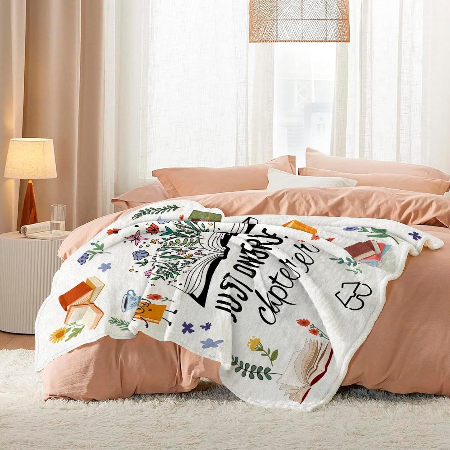 Book Lovers Gifts, Bookish Gifts for Book Lovers Women Men, Reading Gift for Readers, Literary Gift for Librarian/Nerd/Bookworm, BookClub Presents for Women Throw Blanket 60"x50"