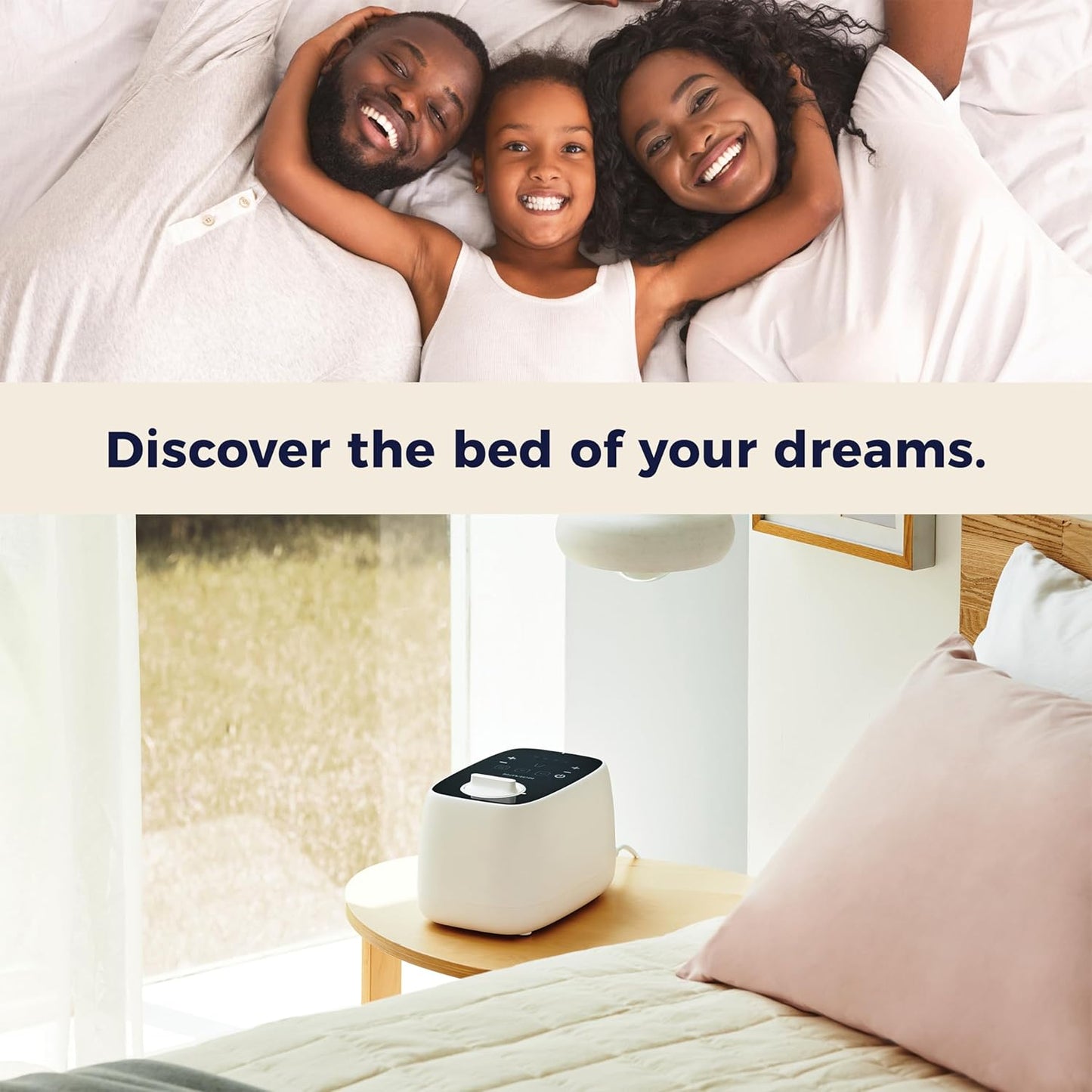 EQM 350, King – EMF-Free Water Heated Mattress Pad – Dual Temperature Control – Non-Electric Bed Warmer – Eco-Friendly – Helps Soothe & Relieve Stress, Muscle Soreness, & Tension
