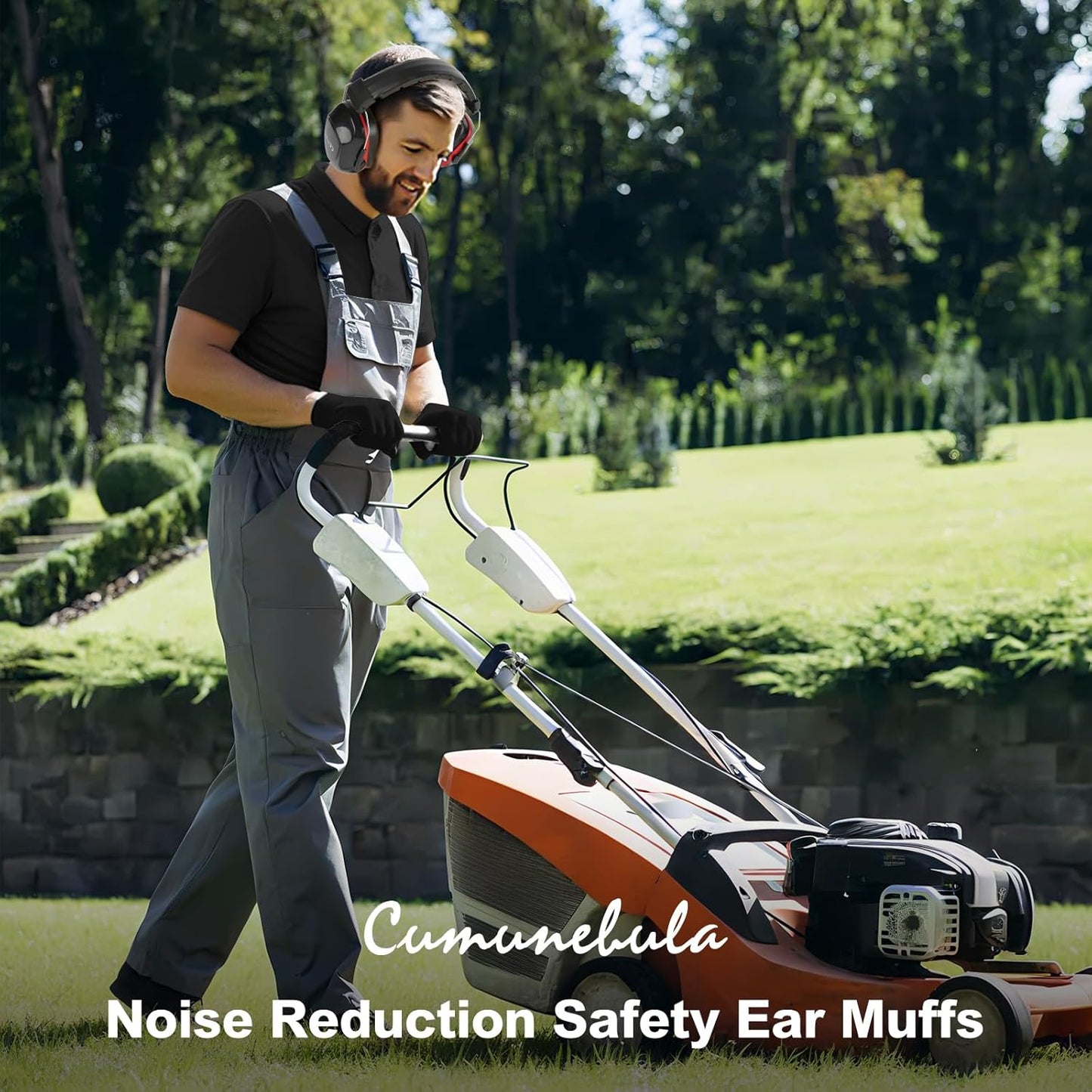 Noise Reduction Ear Protection Ear Muffs, Shooting Ear Protection, SNR 28dB Noise Cancelling Headphones for Adults Kids Autism, Hearing Protection for Shooting,Gun Range,Mowing